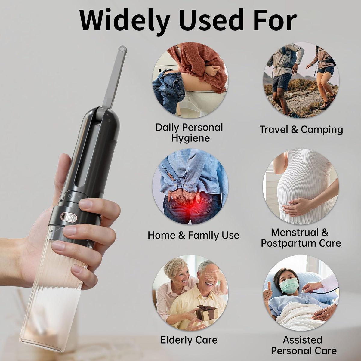 Portable Bidet for Travel Personal Hygiene Sprayer Bottle - US-VIVIV Official Imagery - 4