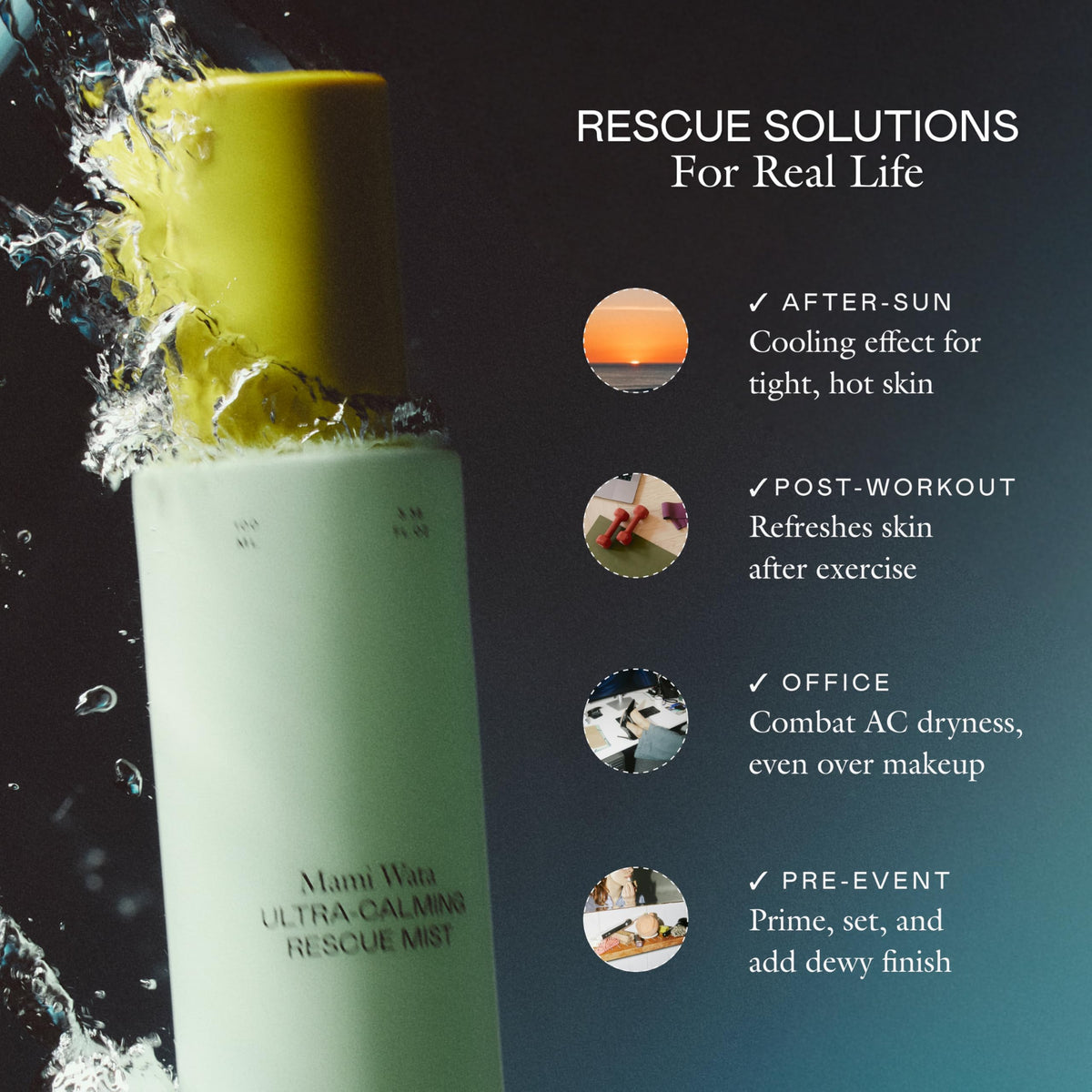 EADEM Ultra Calming Rescue Face Mist Hydrating Facial Spray - EADEM Official Imagery - 7