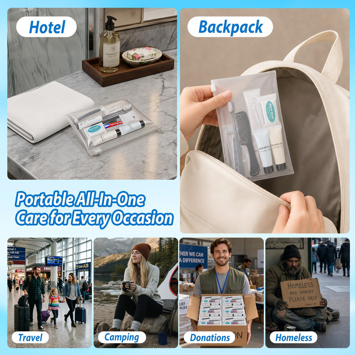 Hygiene Kit Individually Packaged - Lomgwumy Official Imagery - 7