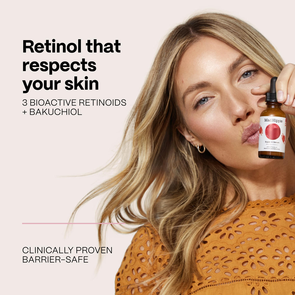 Mad Hippie Super A Serum for Face with Retinol Alternative 1 - Mad Hippie Official Imagery - 3
