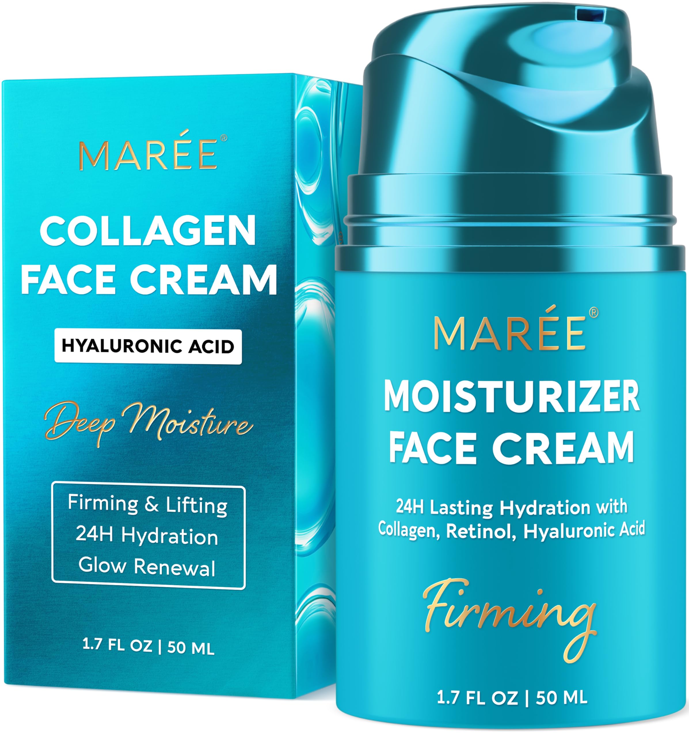 MAREE Face Moisturizer – Firming & Lifting Face Cream for Women - Product Imagery