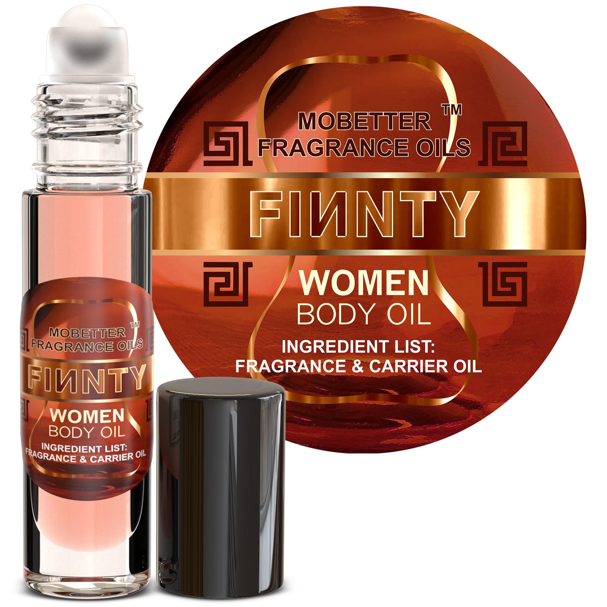 MOBETTER FRAGRANCE OILS Finnty Women perfume fragrance Body Oil - Product Imagery