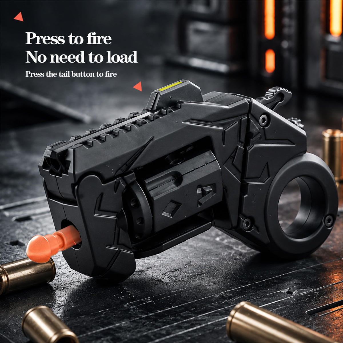 Metal Fidget Toys Gun for Adults EDC Stress Relief Fidget - RMDRMD Official Imagery - 5