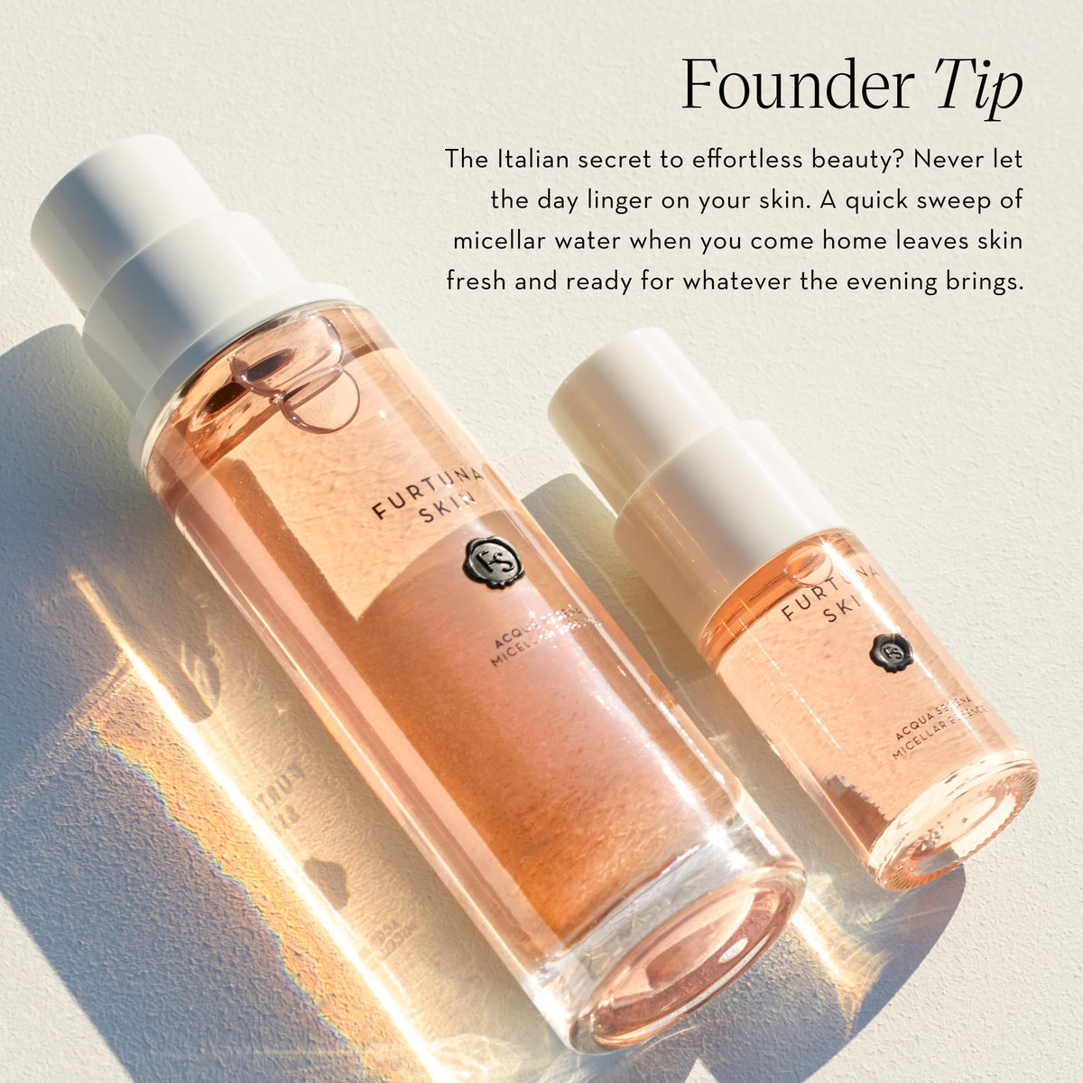 Micellar Cleansing Essence Water - Furtuna Skin Official Imagery - 7