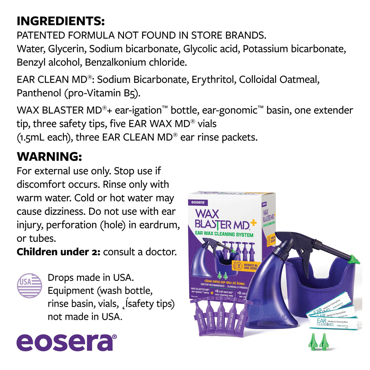 eosera Wax Blaster MD Ear Wax Cleaning System - Earwax MD Official Imagery - 8