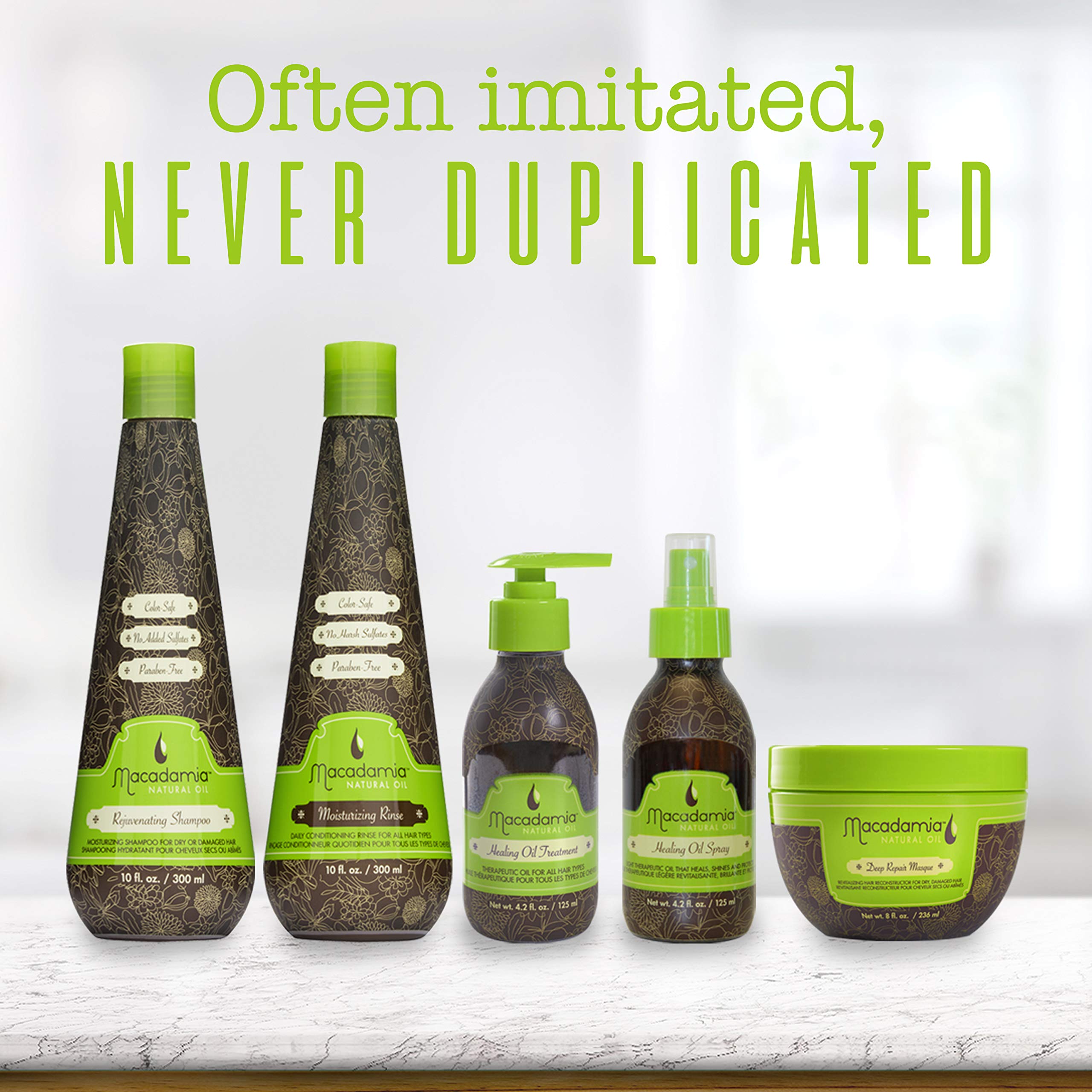 Macadamia Natural Oil Deep Repair Masque for Dry & Damaged Hair, 16 fl oz - Macadamia Natural Oil Official Product View 9
