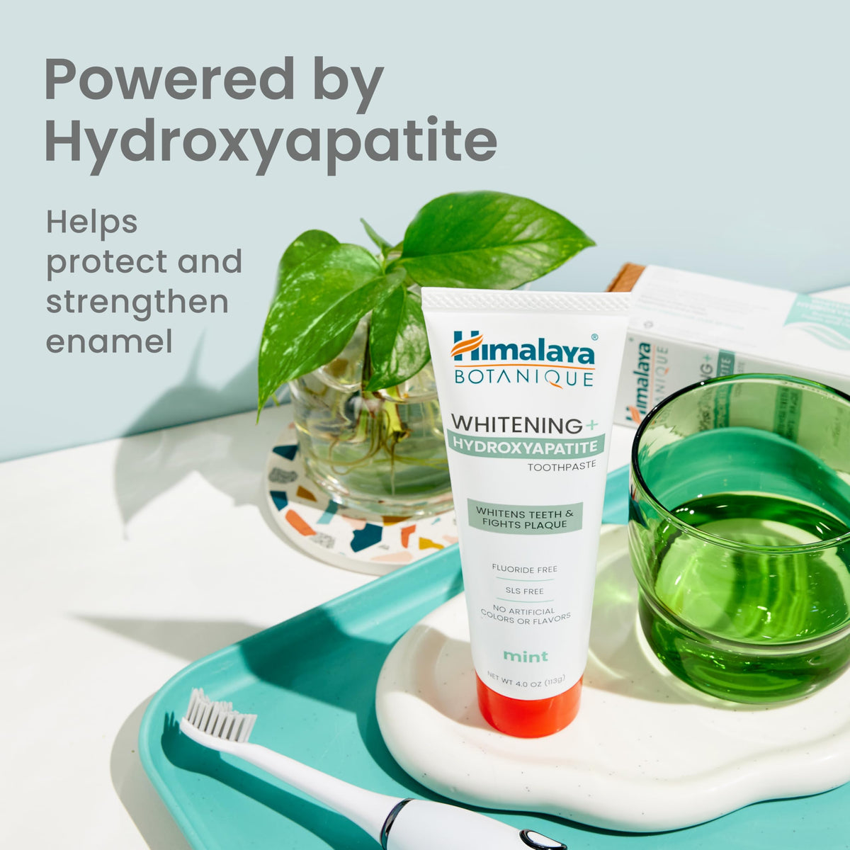 Himalaya Botanique Whitening Hydroxyapatite Toothpaste Mint - Himalaya Official Imagery - 4