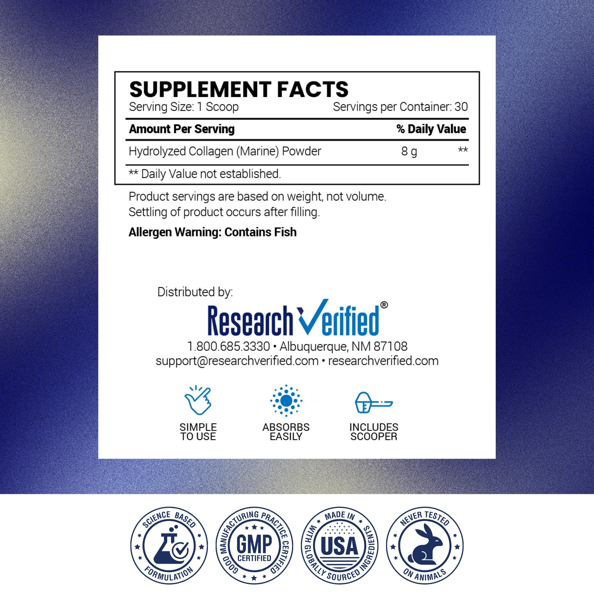 Research Verified Collagen Powder - Research Verified Official Imagery - 8