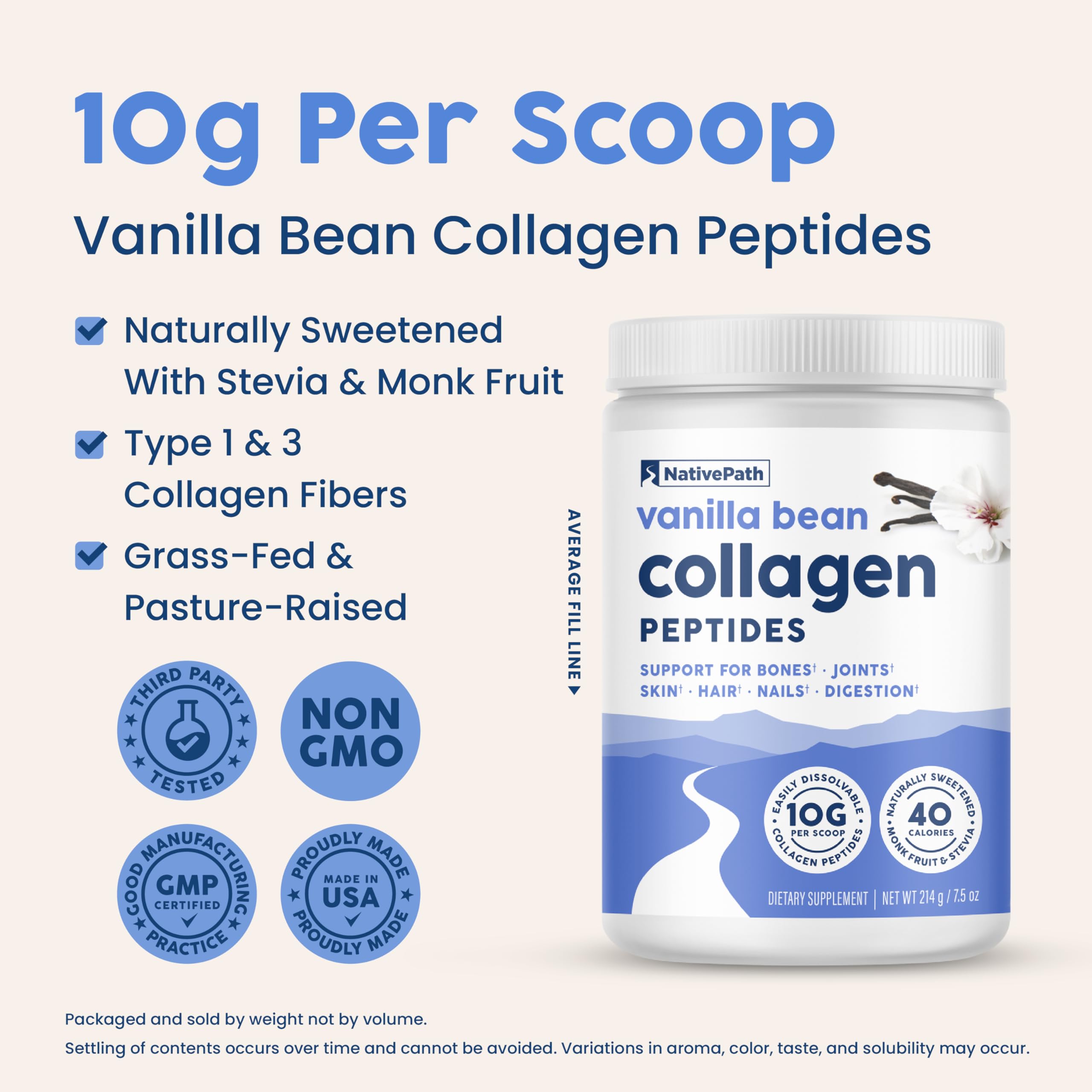 NativePath Collagen Peptides - NativePath Official Imagery - 3