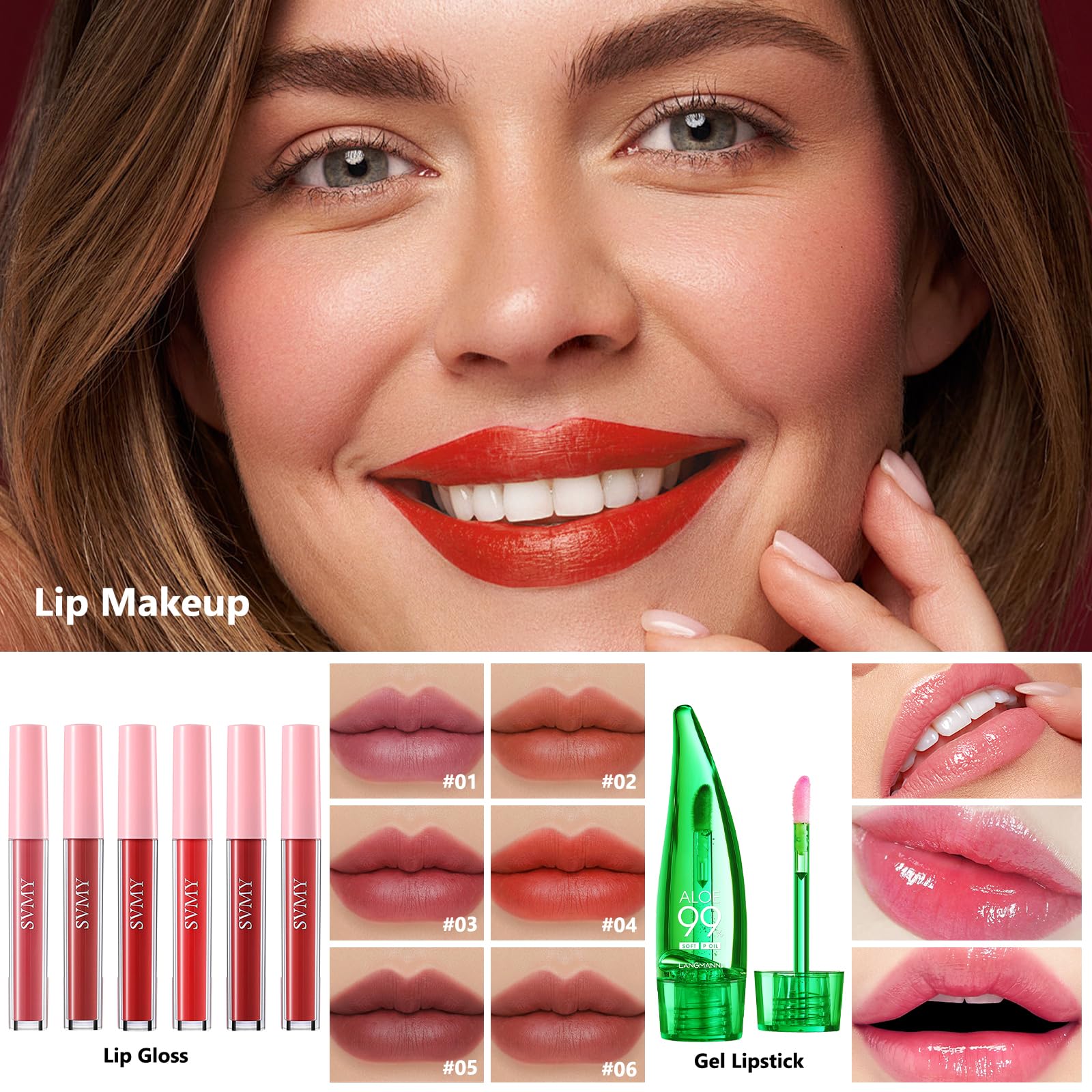 CHAFFUL all-in-one makeup kit for women featuring various makeup products and tools in a complete set for a full beauty look