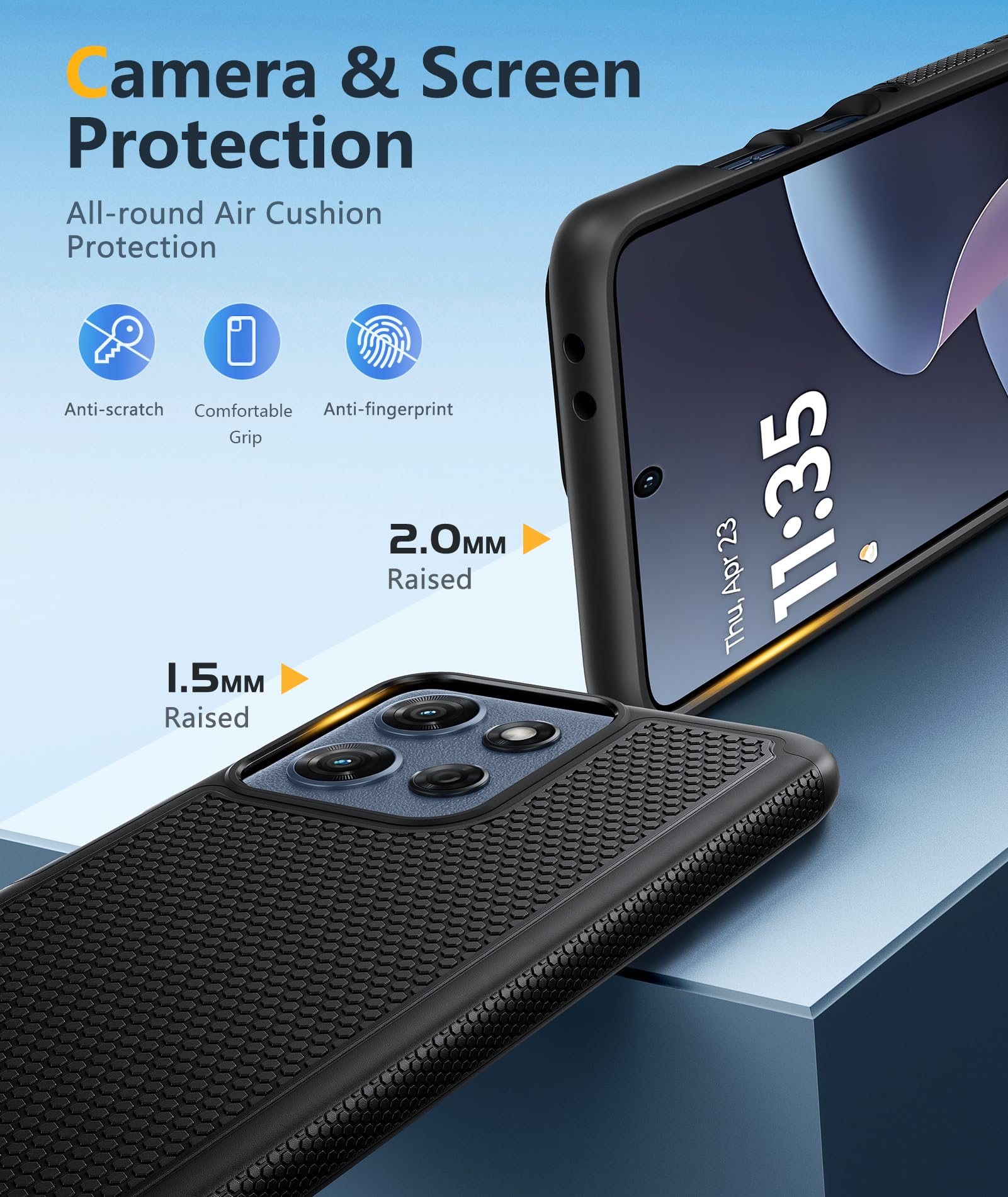 FNTCASE for Moto G 2026/2025 Phone Case: Dual Layer Non Slip S... - FNTCASE Official Product View 7
