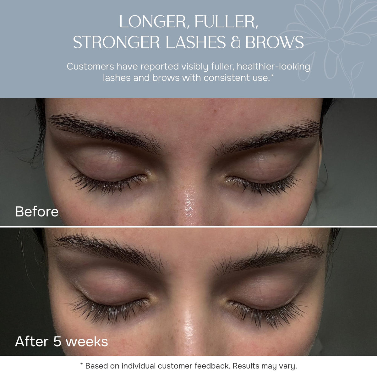 NUNA Eyelash Growth Support Serum 6ml Eye Lash and Eyebrow - NUNA Official Imagery - 3