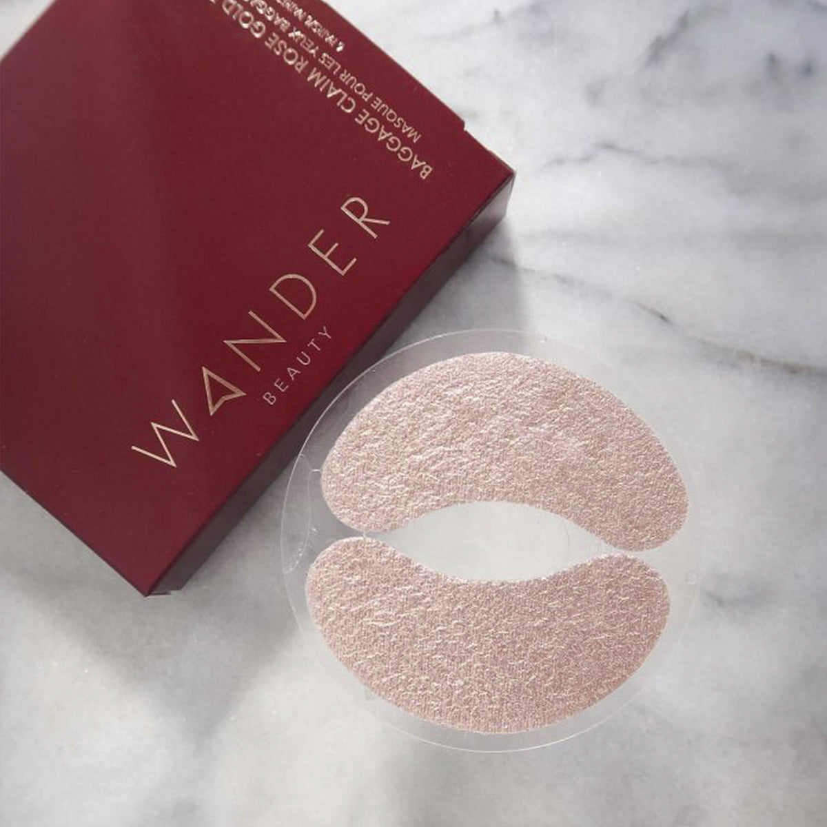 Wander Beauty Baggage Claim masks in a sleek jar, featuring a nourishing skincare formula with natural ingredients.