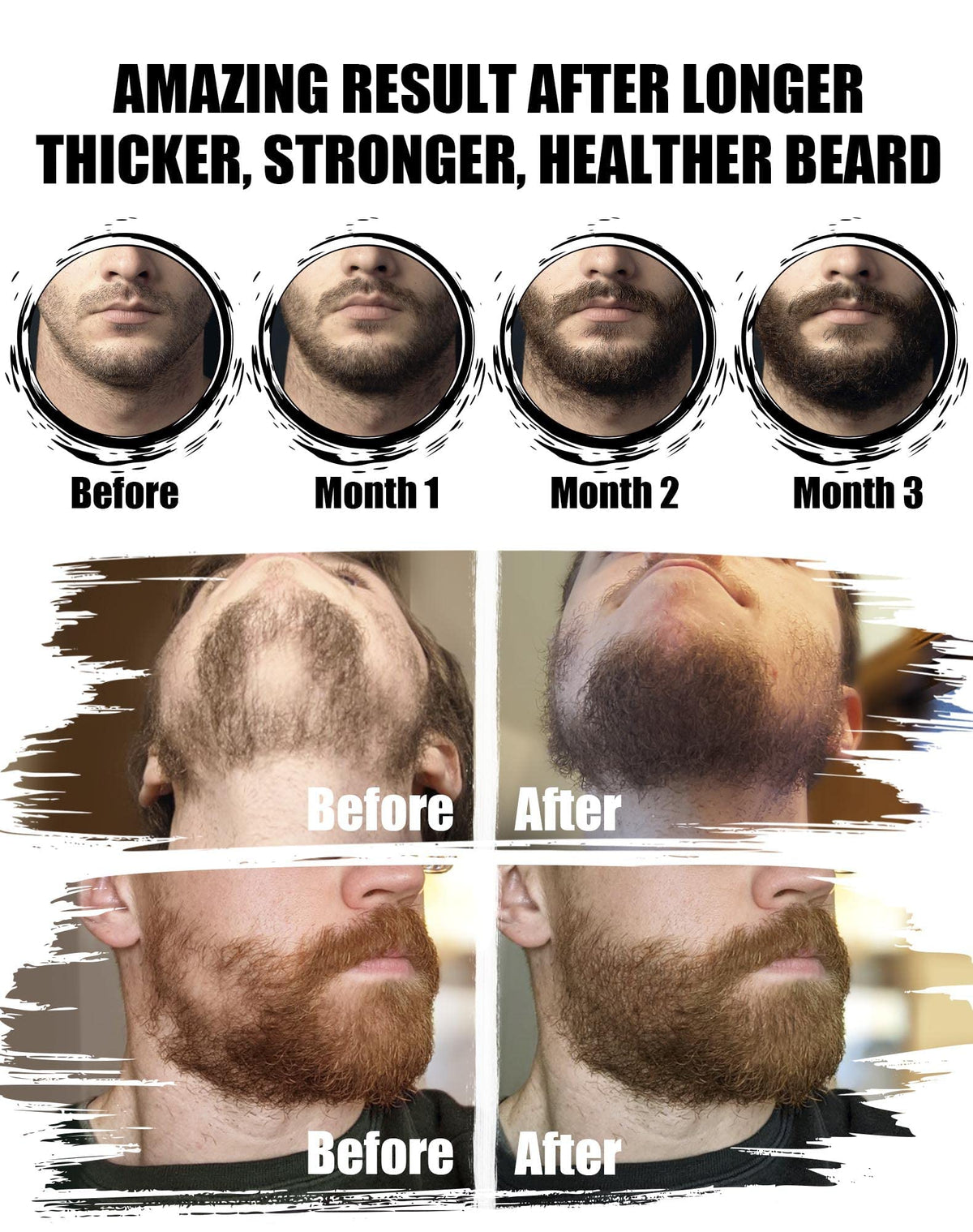 Beard Care Grooming Kit for Men Sandalwood Natural Beard - Comfy Mate Official Imagery - 4