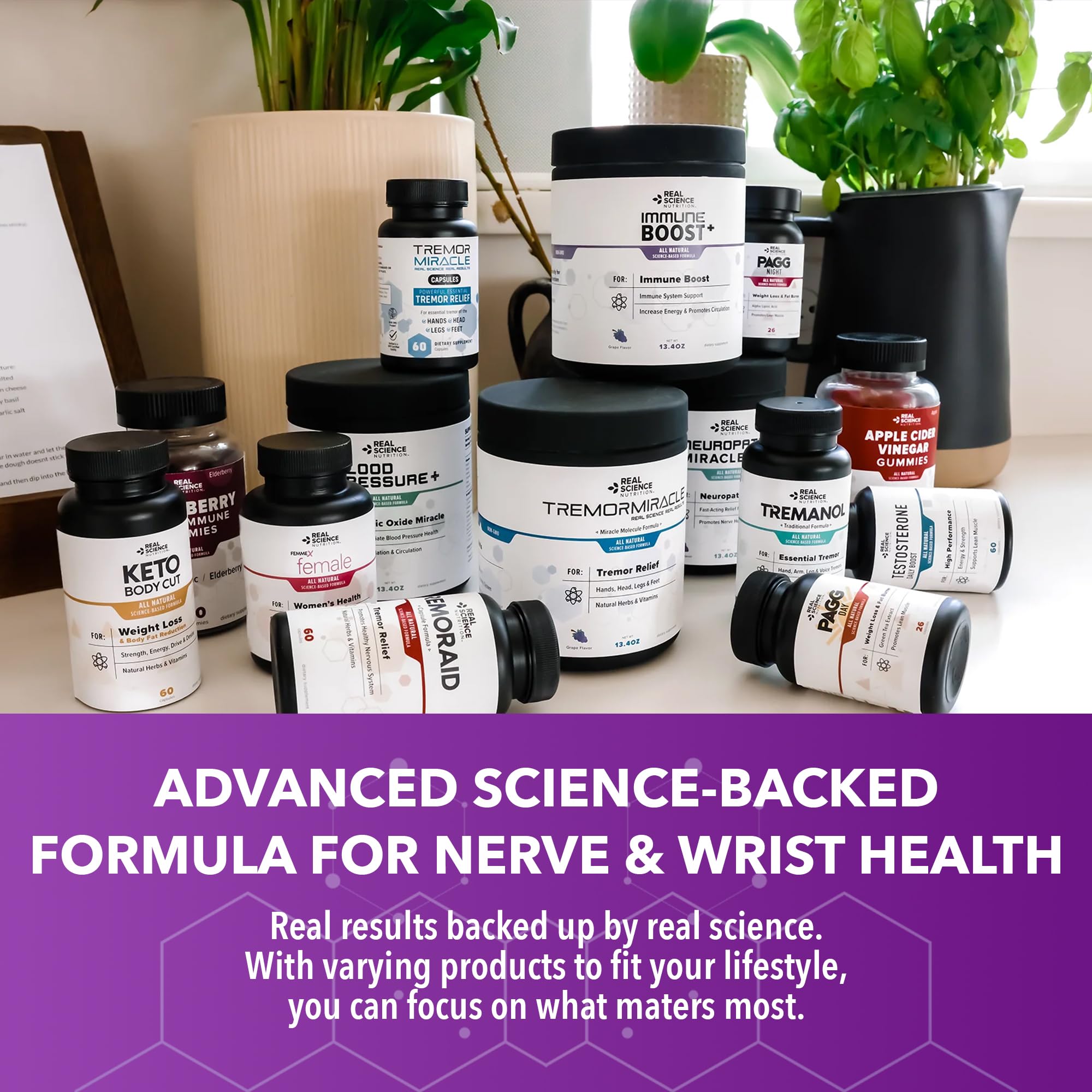 Carpal Miracle Natural Wrist & Nerve Support – 60 Caps