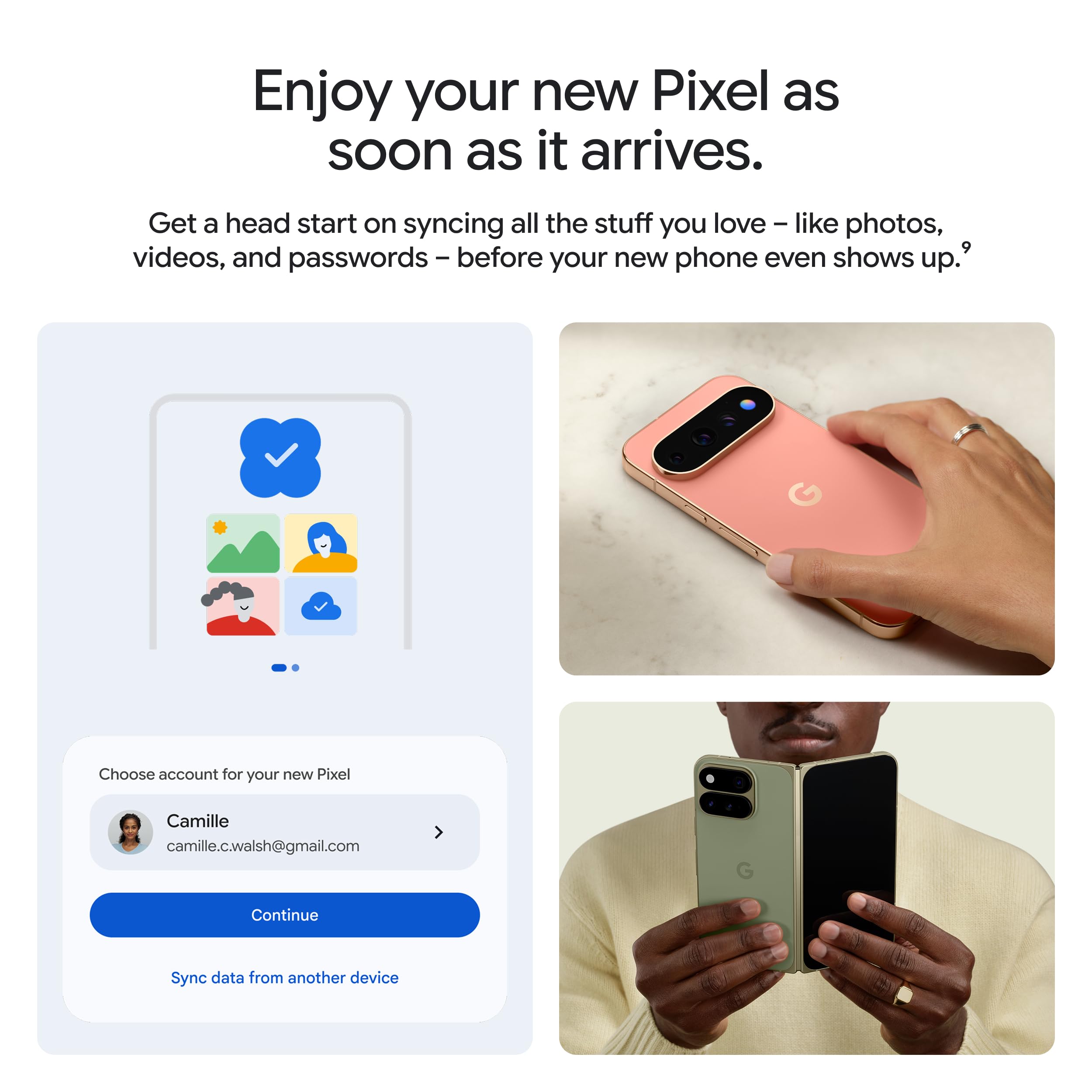 Elefair Tech Google Pixel 11 - Frost - 512 GB with $100 Amazon Gi - Elefair Tech Official Product View 9