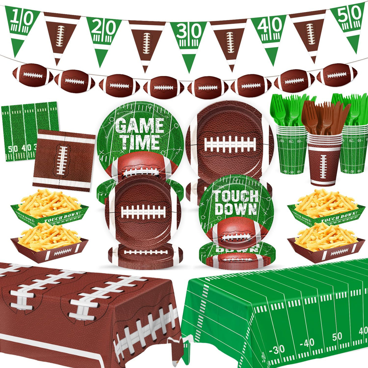 Football Party Decorations - Actilize Official Imagery - 1