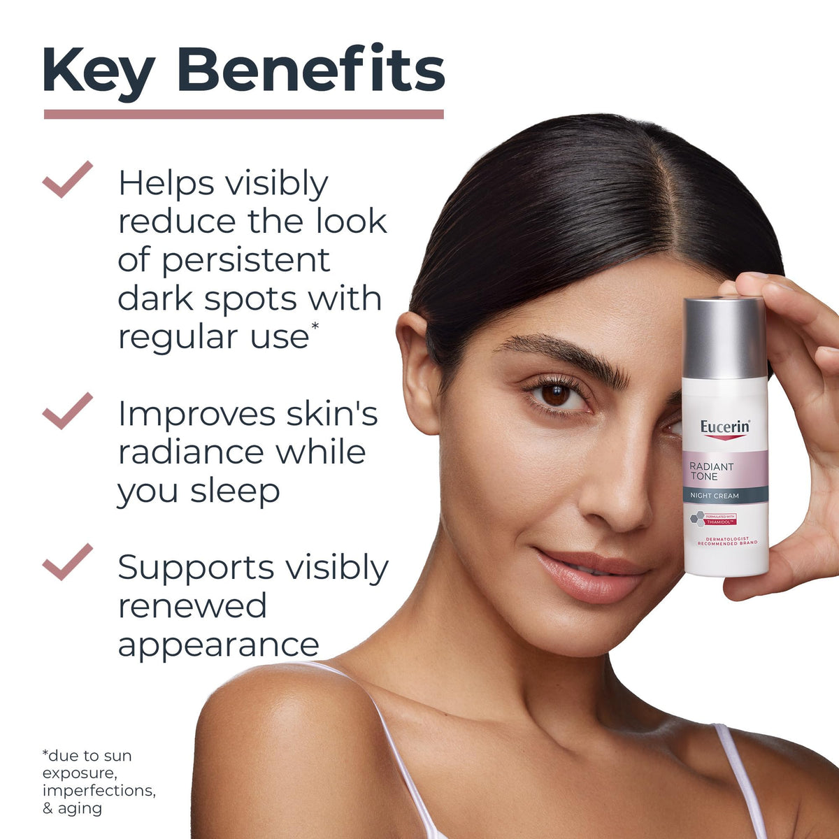 Eucerin Radiant Tone Night Cream Dark Spot Corrector with - Eucerin Official Imagery - 3