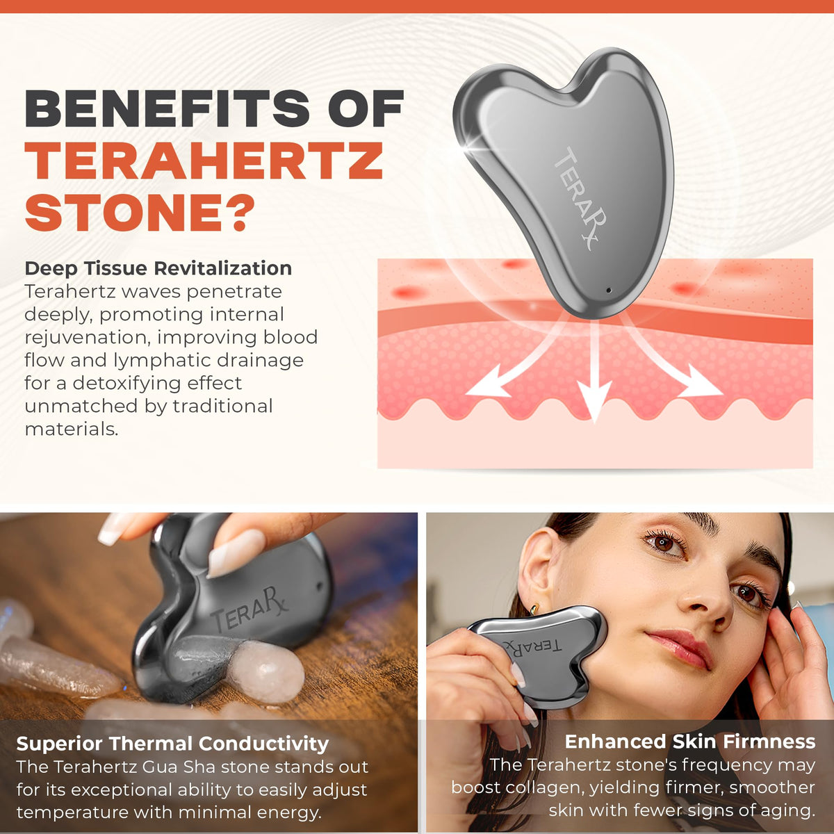 TeraRX Terahertz Gua Sha for Enhanced Lymphatic Drainage - TeraRX Official Imagery - 4