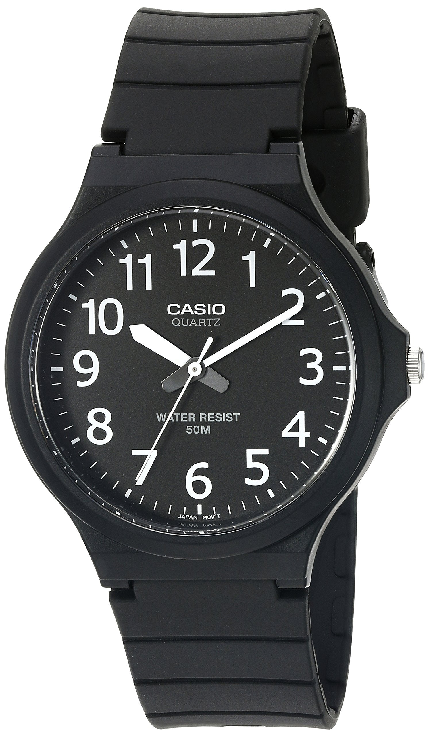 Casio MW240 Series | Men’s Quartz Watch | 50M WR | Large Resin Case | - View 1