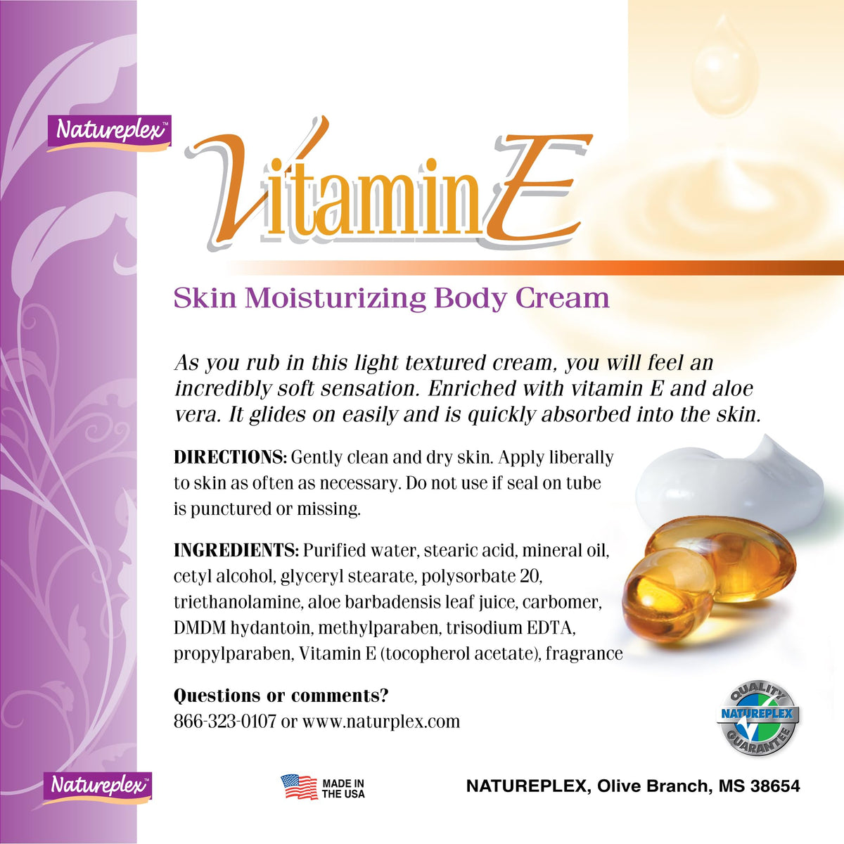 Natureplex Vitamin Cream Bundle Includes Aloe Vera Vitamin E - Natureplex Official Imagery - 7