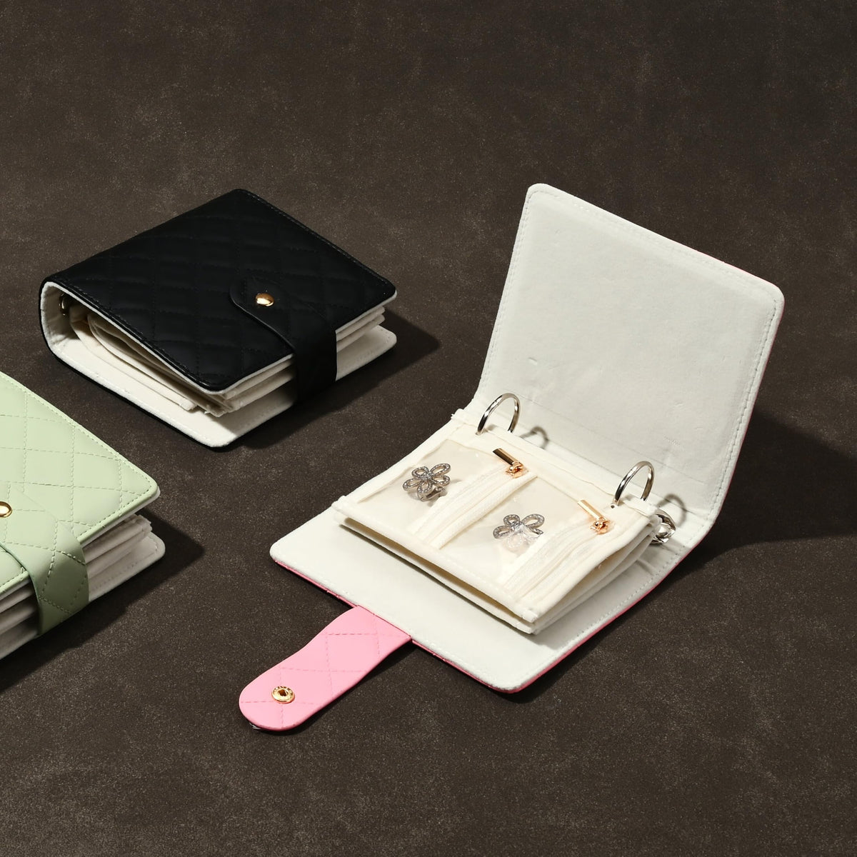 Oirlv Mini Travel Jewelry Organizer Pink - Oirlv Official Imagery - 3