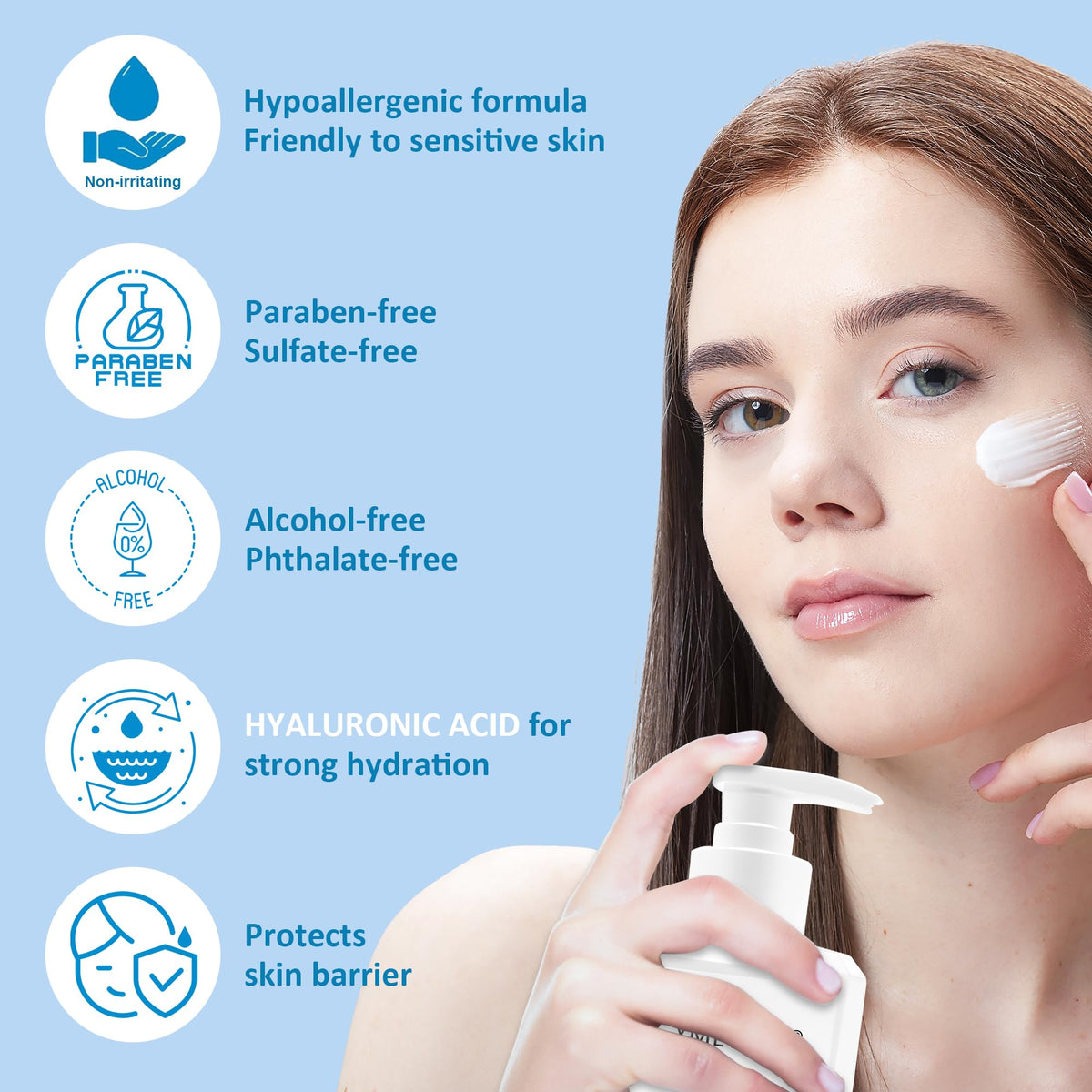 Skincare Set Gift for Women Wife Large Skin Care Set Paraben - YMEYFAN Official Imagery - 4