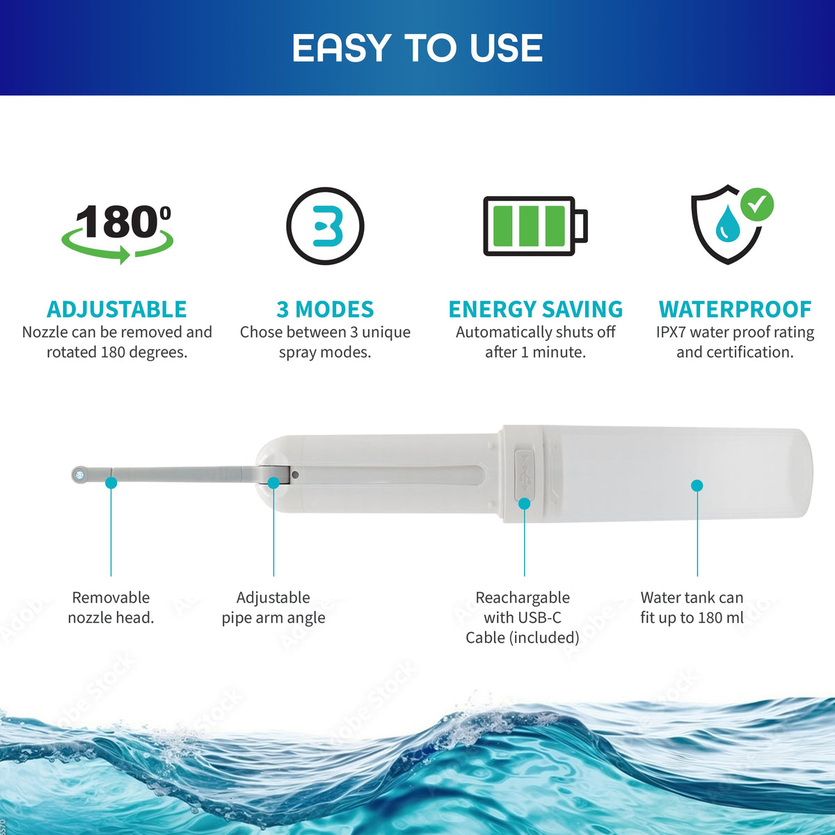 Portable Bidet for Travel - Travel Butty Official Imagery - 3