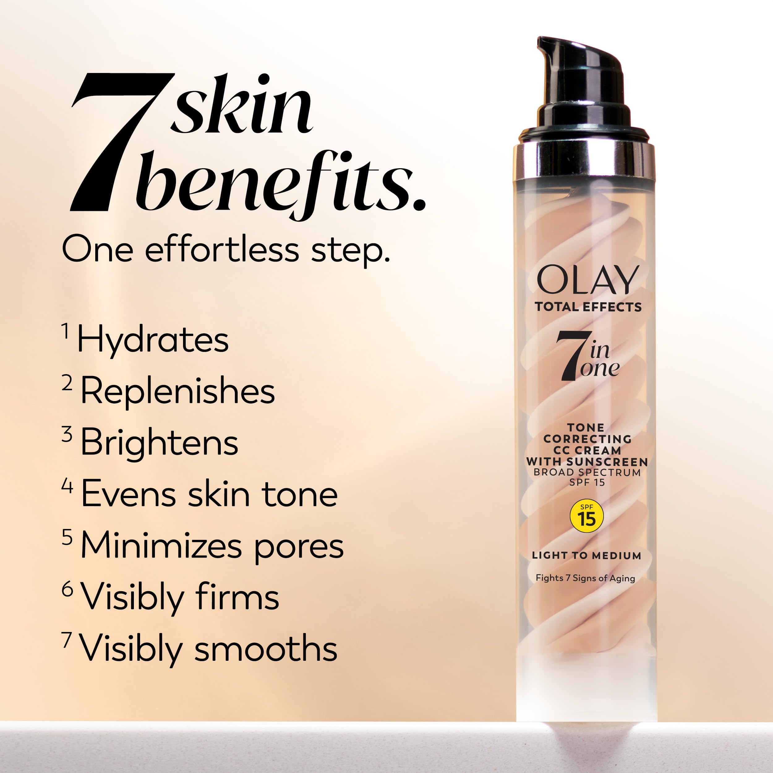 Olay Total Effects Tone Correcting Face Moisturizer with - Olay