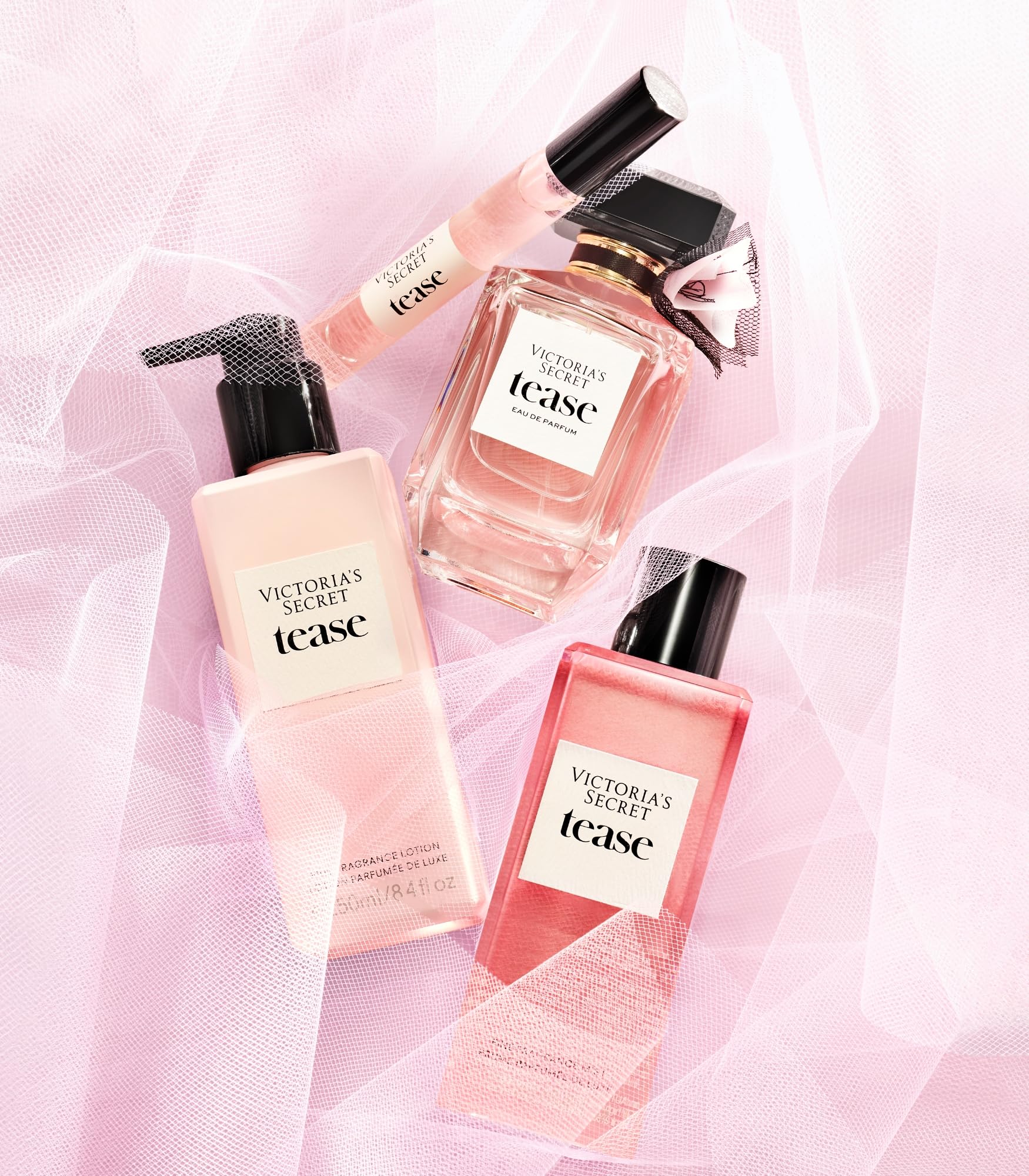 Victoria's Secret Fragrance Lotion, Tease Body Lotion for Women, Notes of White Gardenia, Anjou Pear, Black Vanilla, Tease Collection (8.4 oz) - Elefair Tech Official Product View 6