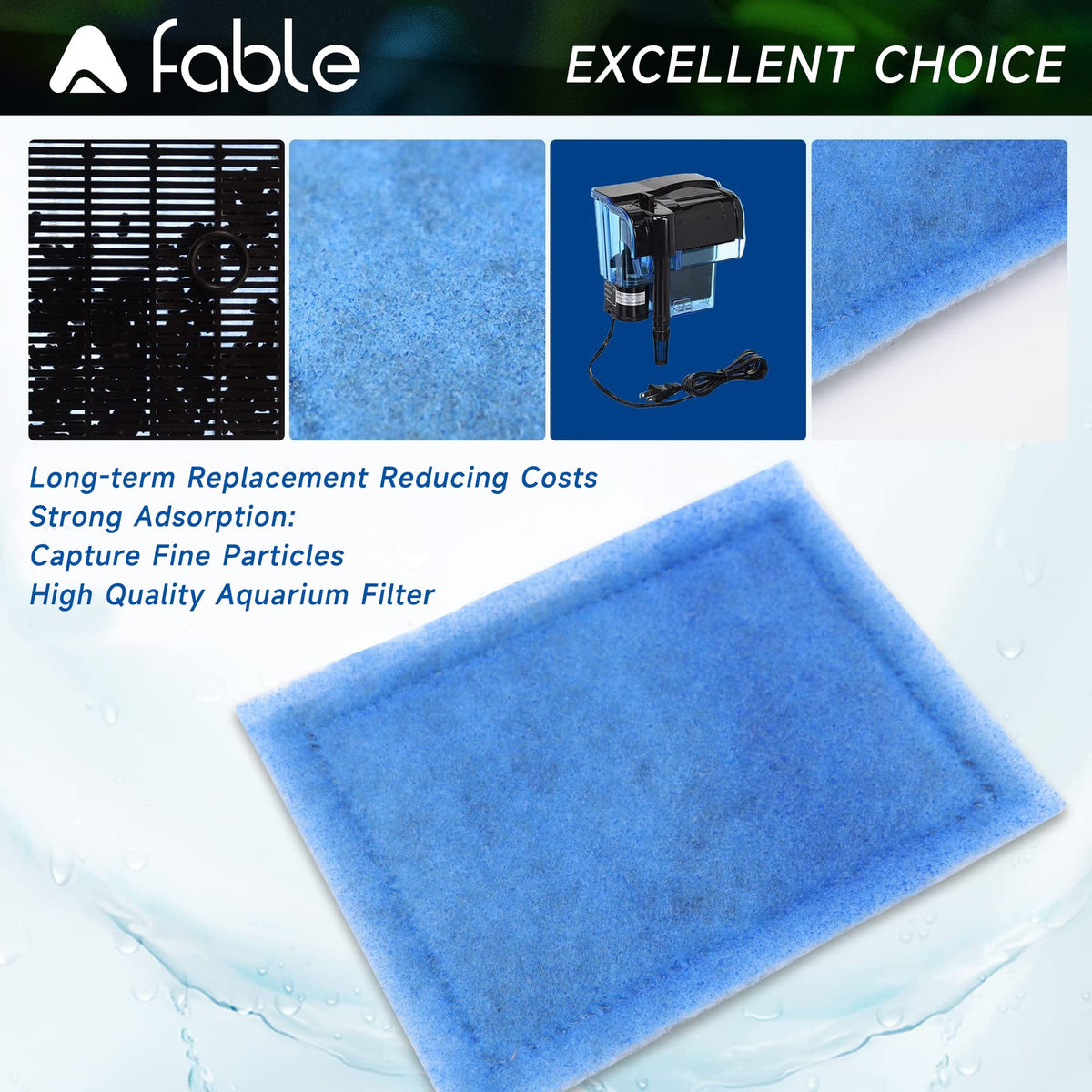 A Fable Aquarium Filter Cartridge Replacement for AquaTech - A Fable Official Imagery - 6