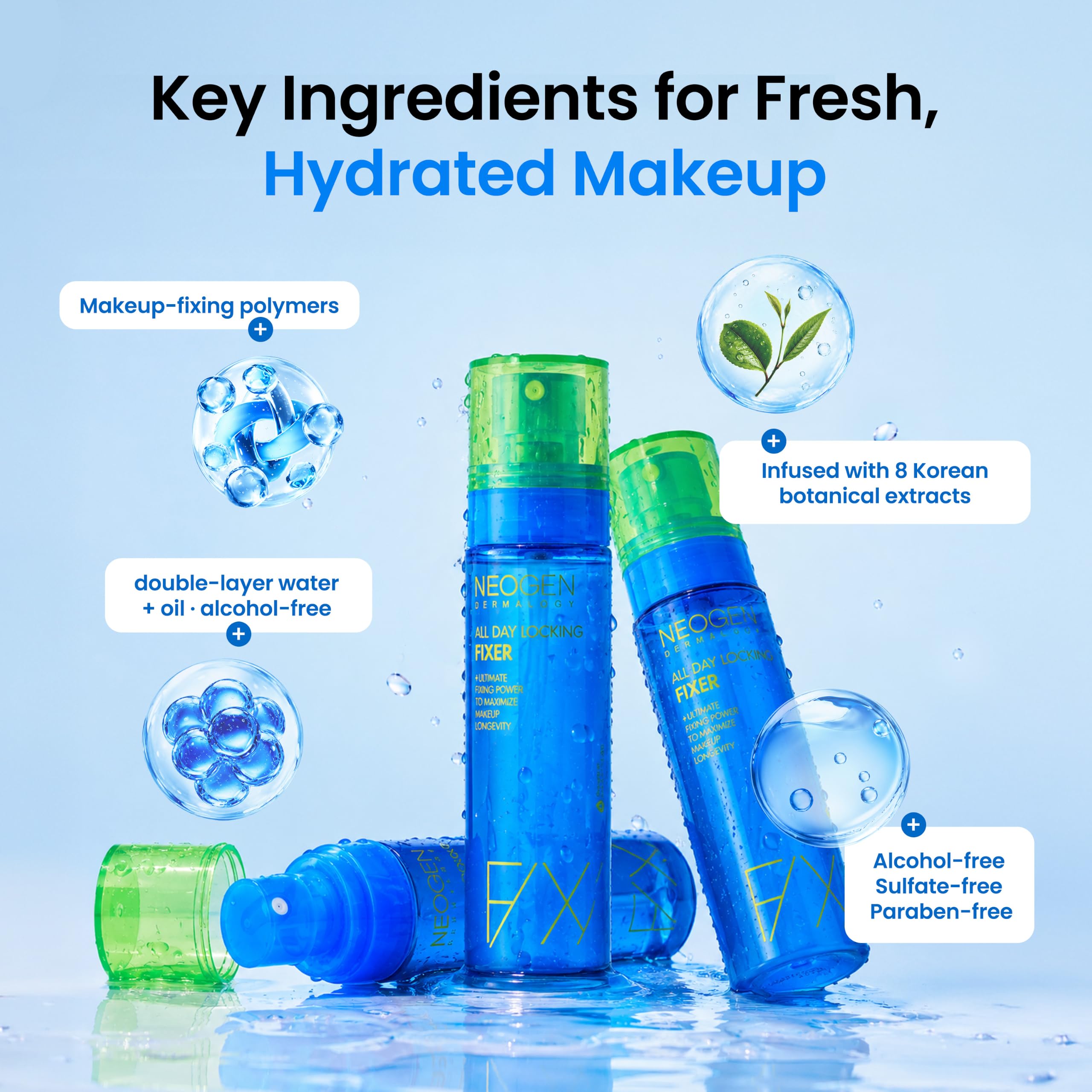 DERMALOGY by NEOGENLAB NEOGEN Dermalogy All-Day Makeup Setting Spray, - View 4