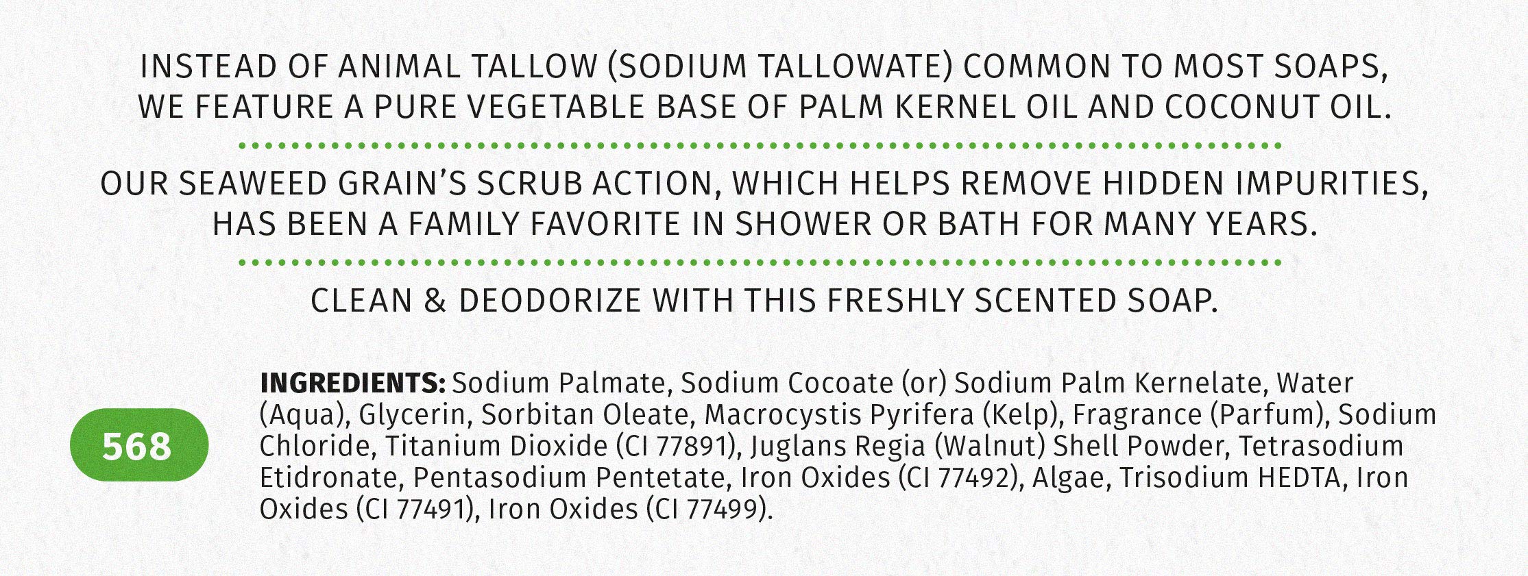 Reviva Labs Reviva Seaweed Soap - Organic Seaweed Face Scrub and Exfolia - Reviva Labs Official Product View 9