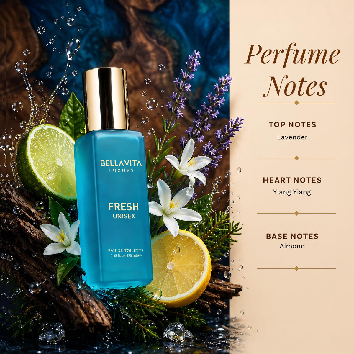 Bellavita Luxury Unisex Perfume Gift Set with Honey White - Bella Vita Luxury Official Imagery - 5