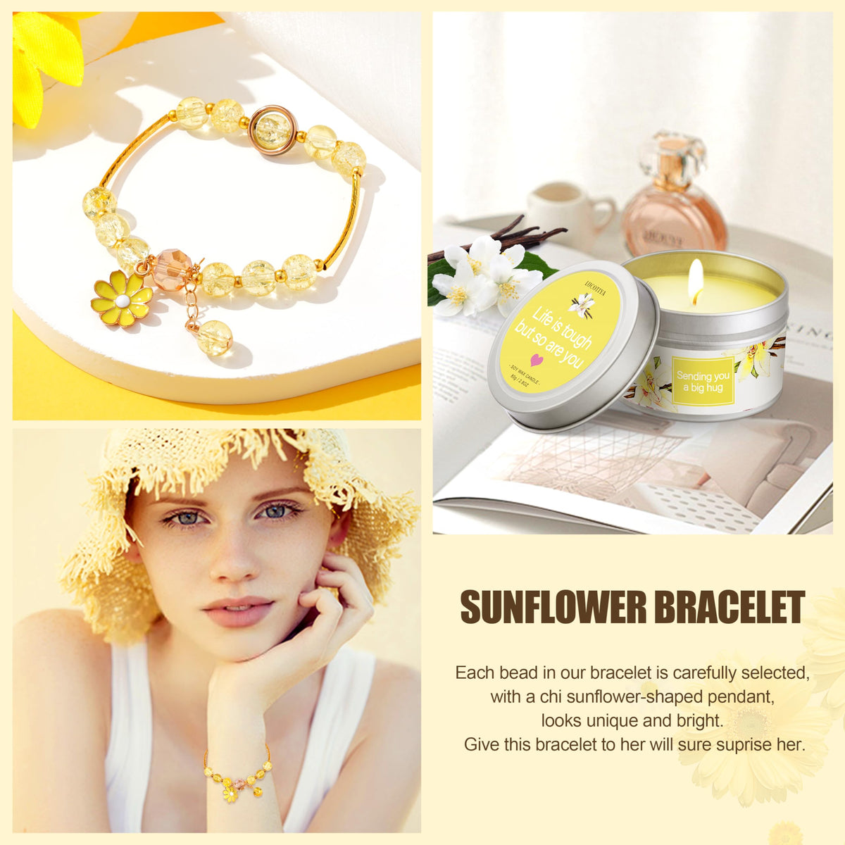 Gifts for Women Bath and Body Gift 10 pcs Warm Vanilla Self - LUCOTIYA Official Imagery - 6