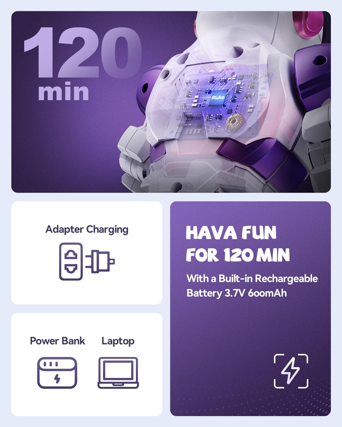 Ruko 6088 Dancing Robot for Girls with APP Remote and - Ruko Official Imagery - 7