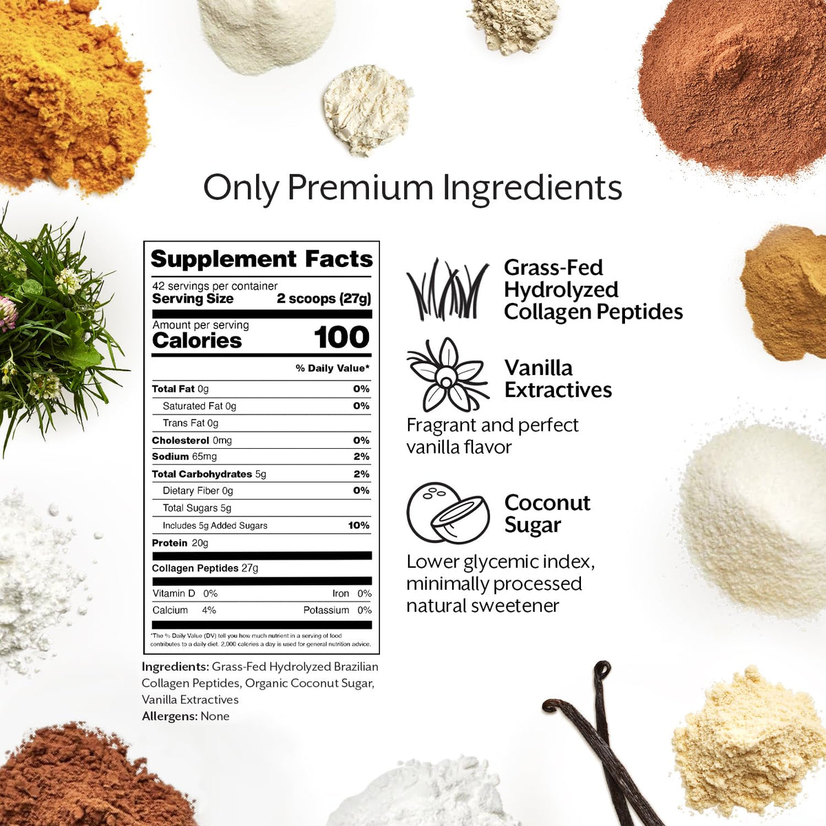 ProMix Nutrition Flavored Collagen Powder Vanilla - ProMix Nutrition Official Imagery - 3