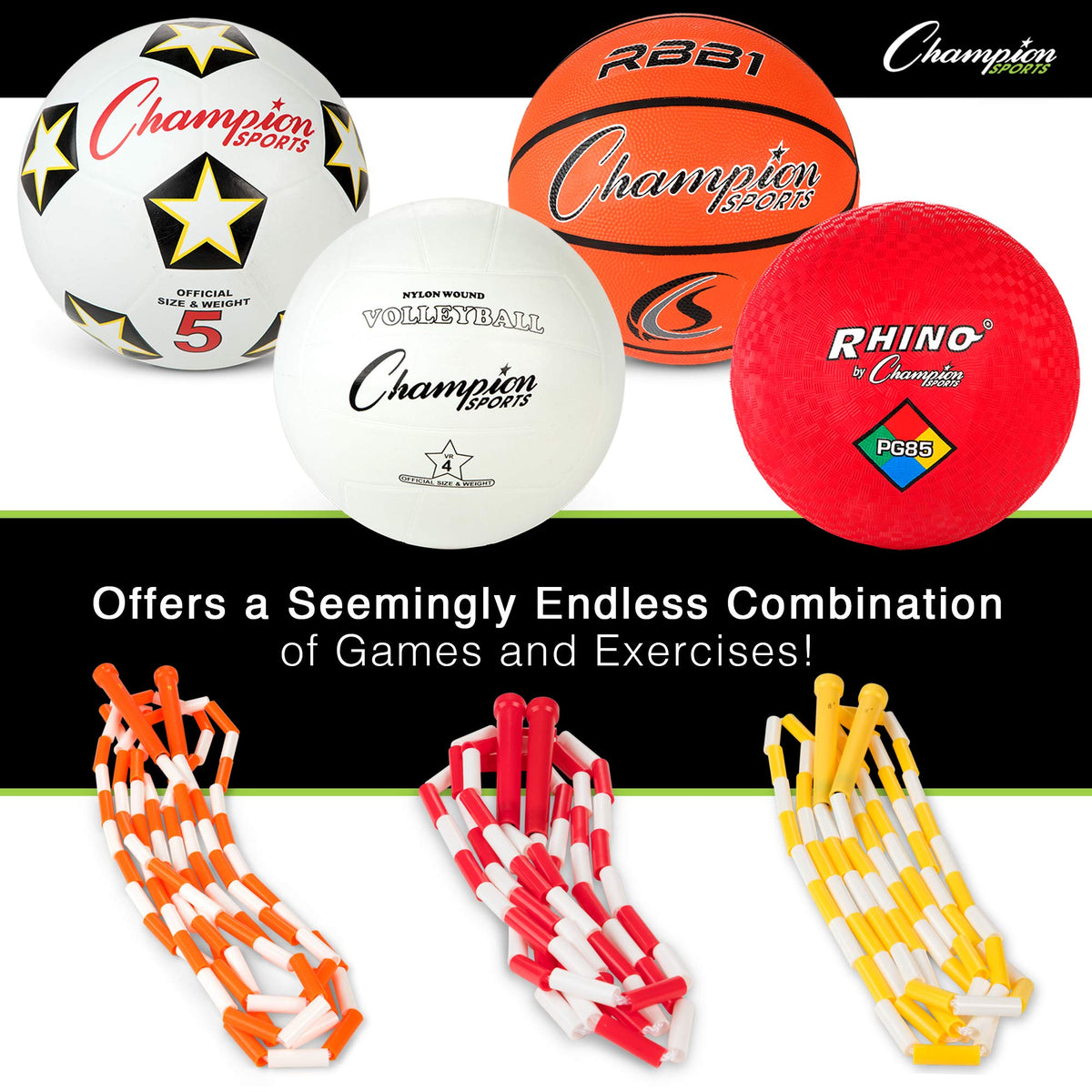 Champion Sports Physical Education Variety Playground - Champion Sports Official Imagery - 6