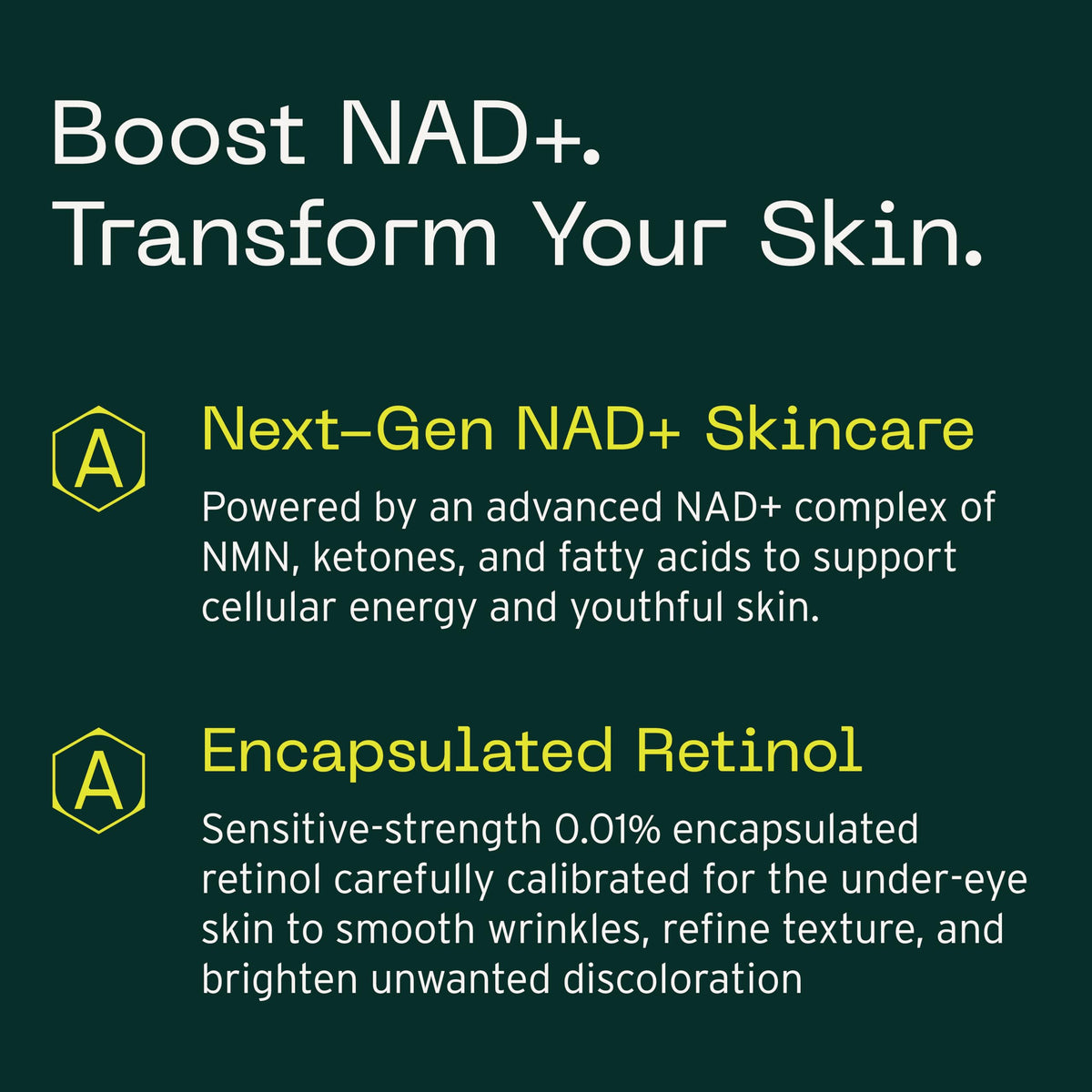 Aramore NAD Cell Energizing Treatment Skin Care for Face - Aramore Official Imagery - 3