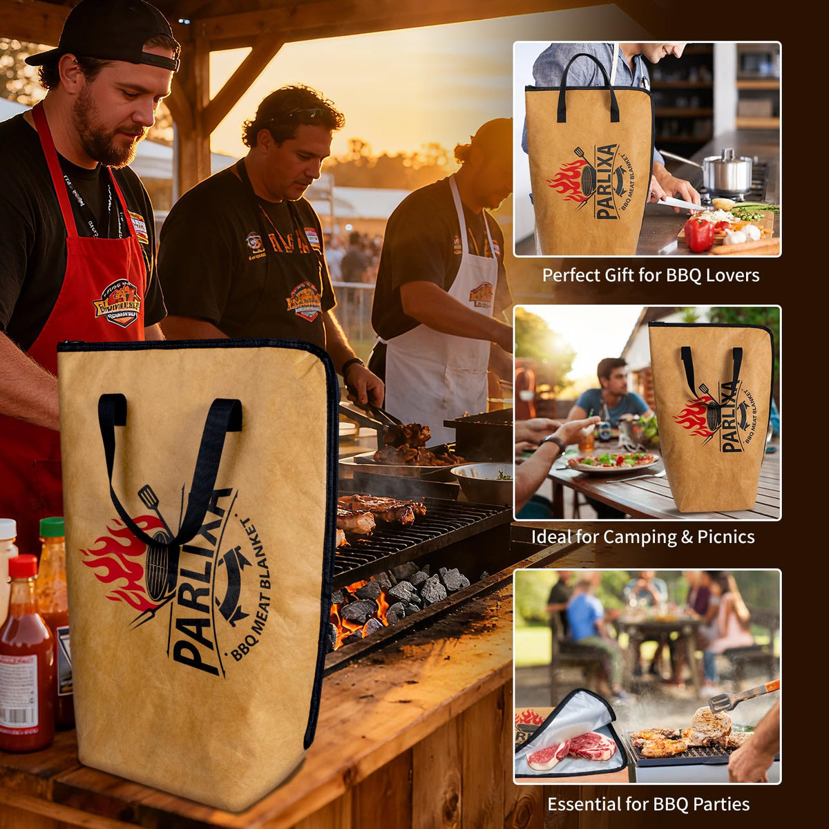 BBQ Blanket for Resting Meat - Parlixa Official Imagery - 7