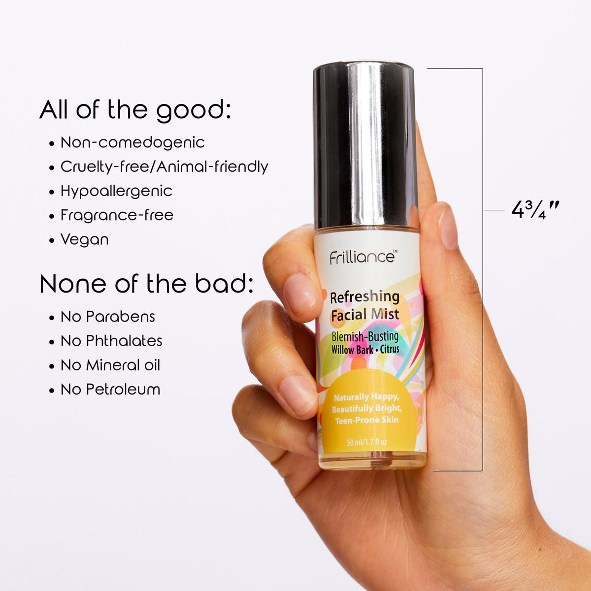 Clear Skin Kit Perfecting Primer Serum Facial Mist for Acne - Frilliance Official Imagery - 7