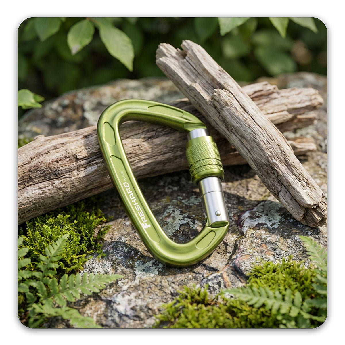 4inches 25kN 5621lbs Climbing Carabiners UIAA CE Certified - FresKaro Official Imagery - 8