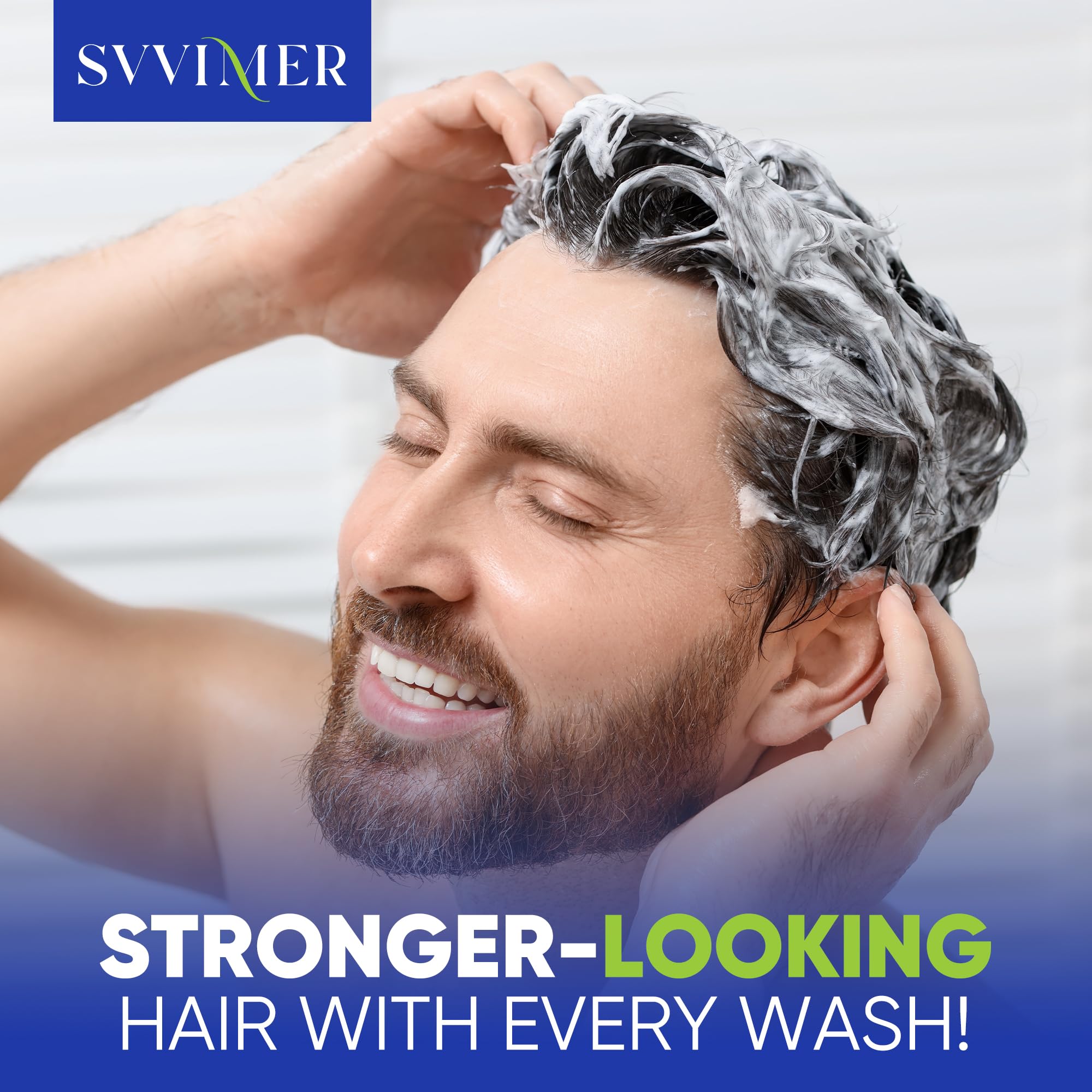 Hair Growth Shampoo for Men - Svvimer Official Imagery - 8