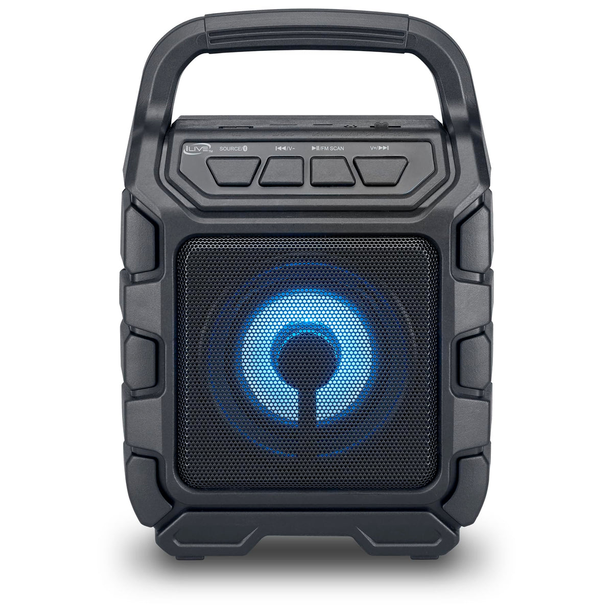 iLive Bluetooth Party Speaker with FM Radio USB SD Card LED - iLive Electronics Official Imagery - 1