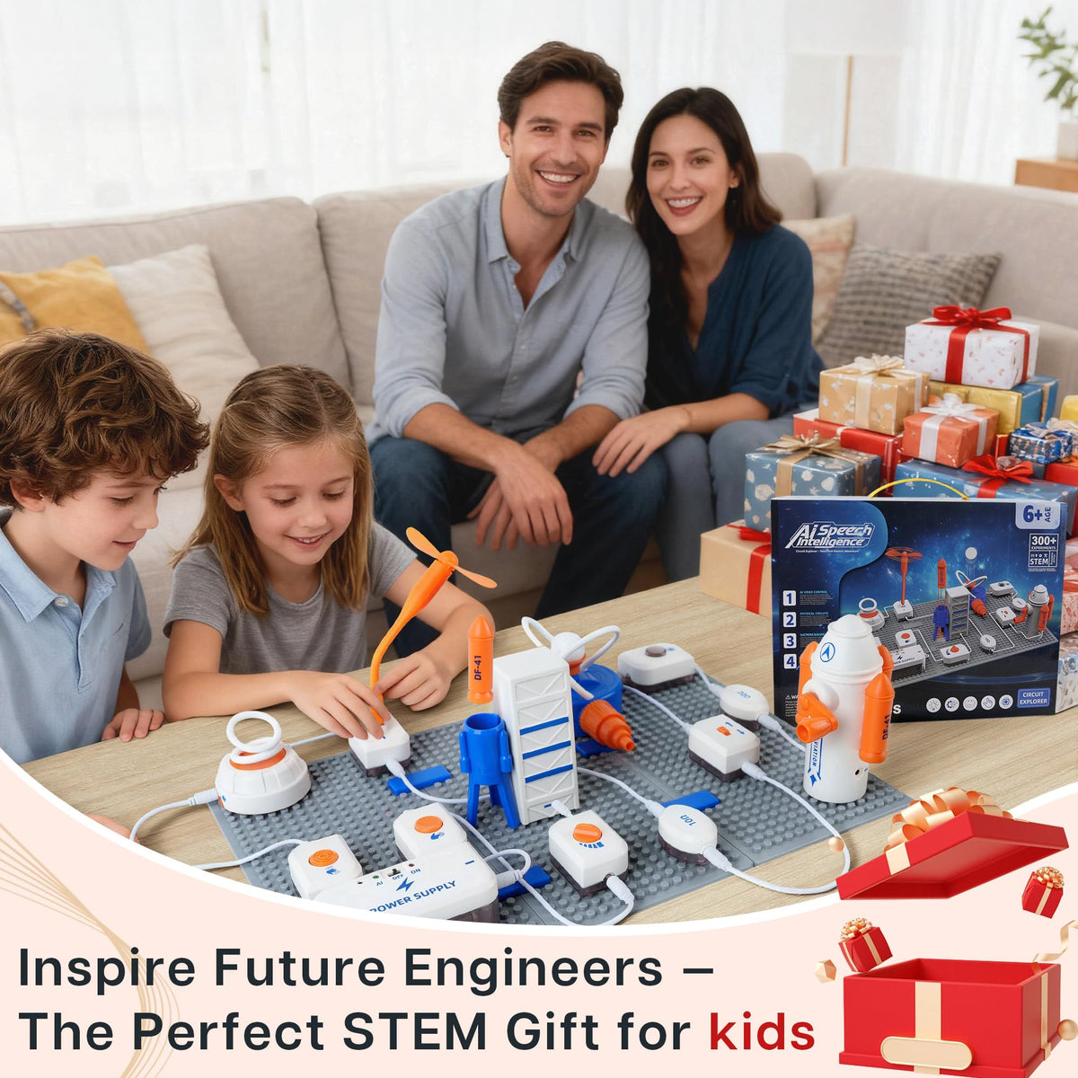 Science Kits for Kids Space Theme Circuit Exploration Kits - TINYLENS Official Imagery - 7