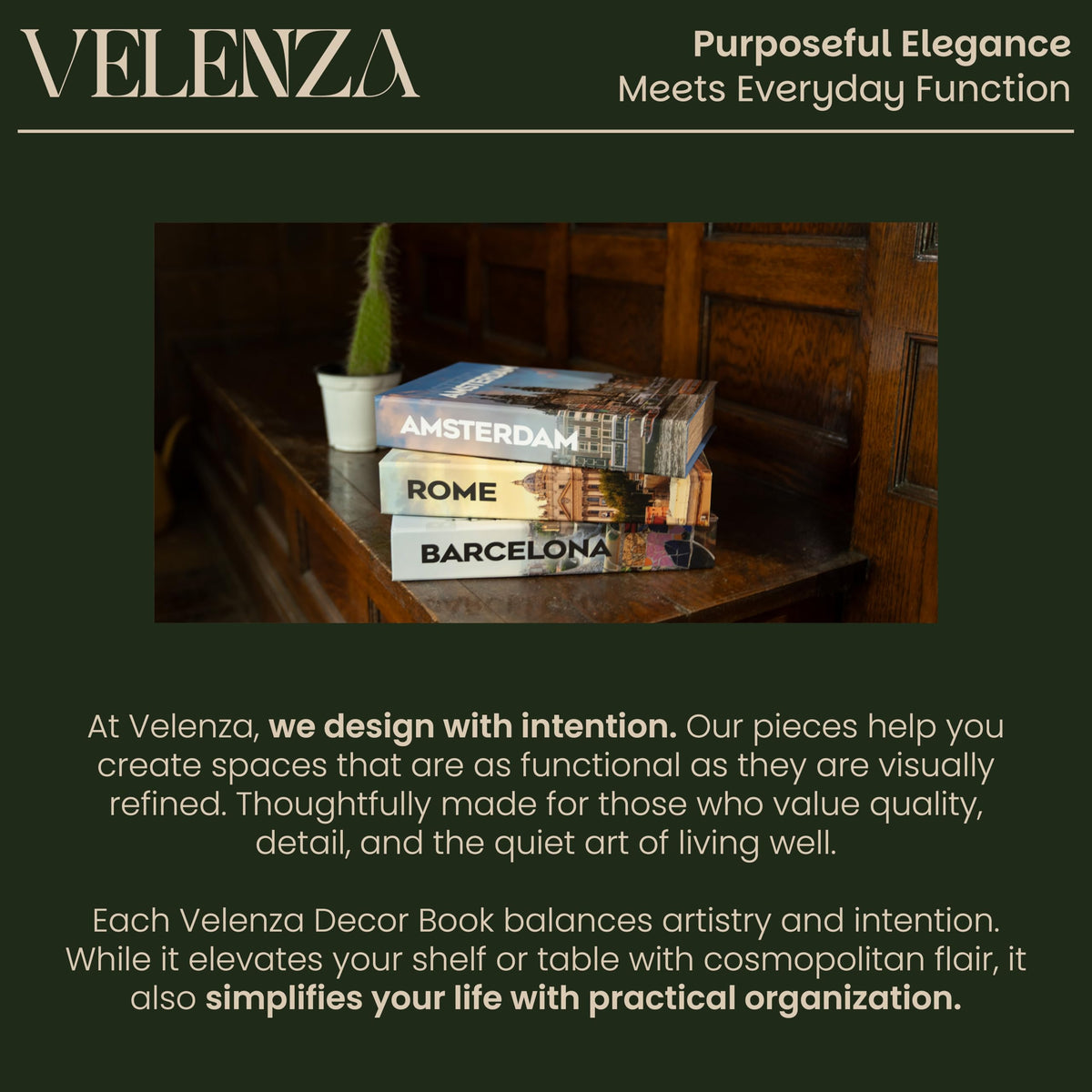 Cities Faux Book Storage Box - Velenza Official Imagery - 8