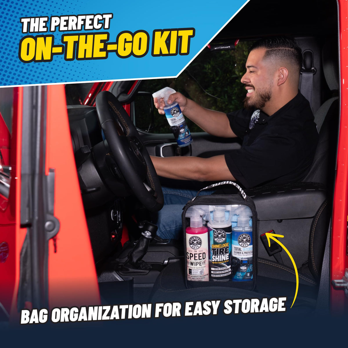 Chemical Guys Exterior Express Car Wash Kit Soap Cleaner On - Chemical Guys Official Imagery - 5