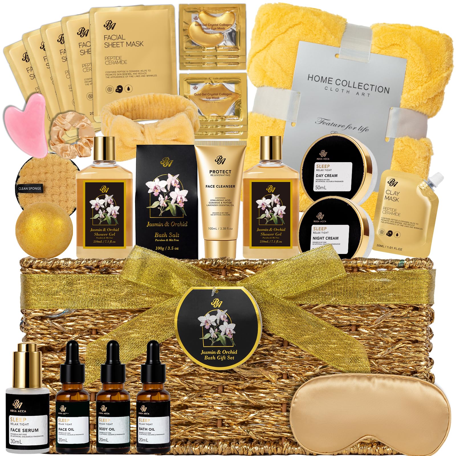 35 Pcs Gifts for Women, Lavender Bath &amp; Body Gift - RA ROSA ACCA