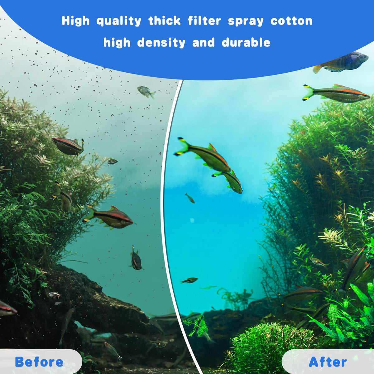 Preboun Aquarium Filter Cartridge Compatible with Aquatech - Preboun Official Imagery - 8
