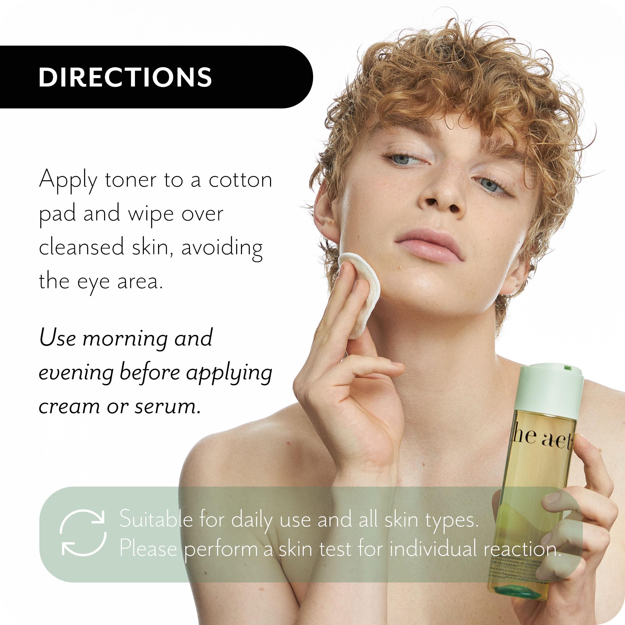 The Act Daily Skincare Duo – Hydrating Toner &amp; Foaming Face - The Act